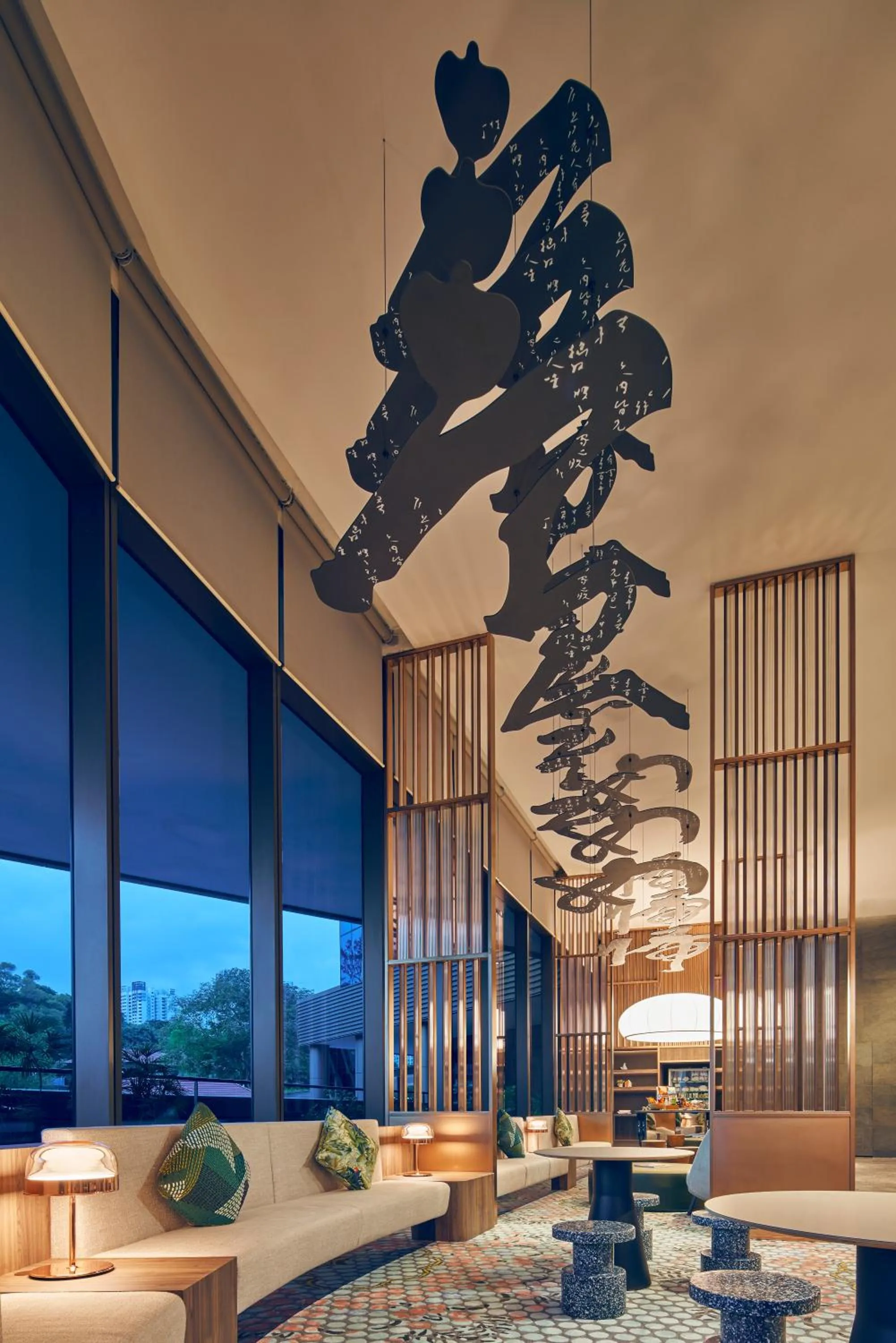 Lobby or reception in Citadines Connect Rochester Singapore