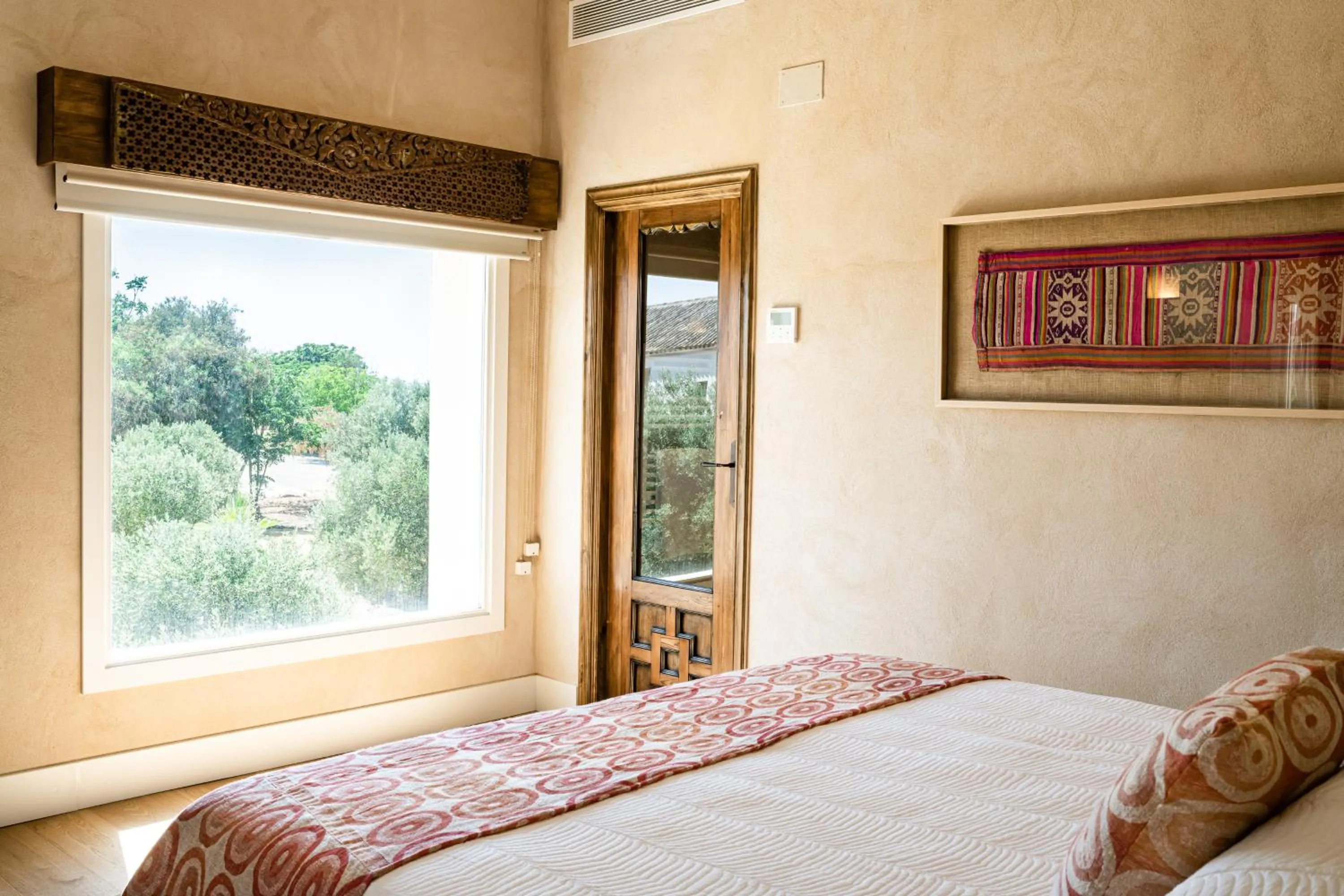 Photo of the whole room, Bed in Hacienda de San Rafael