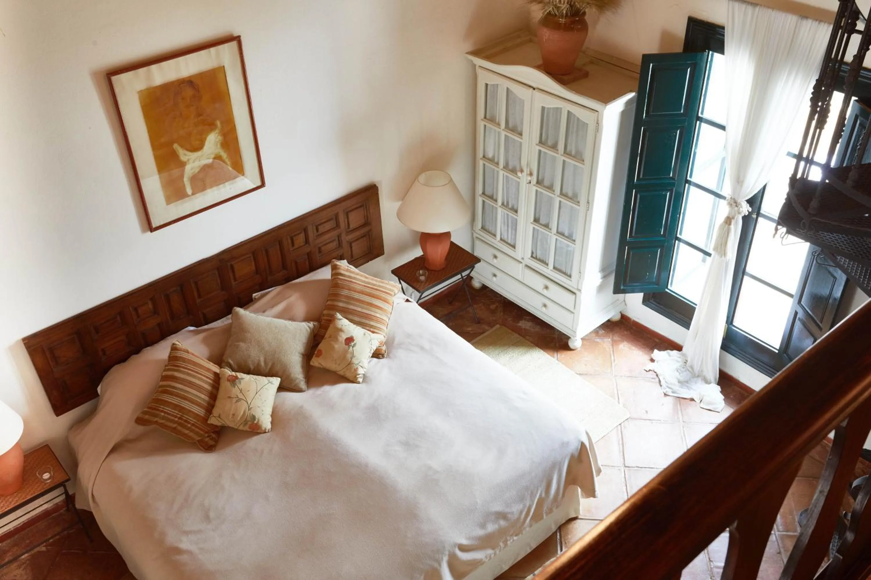 Bed in Hacienda de San Rafael