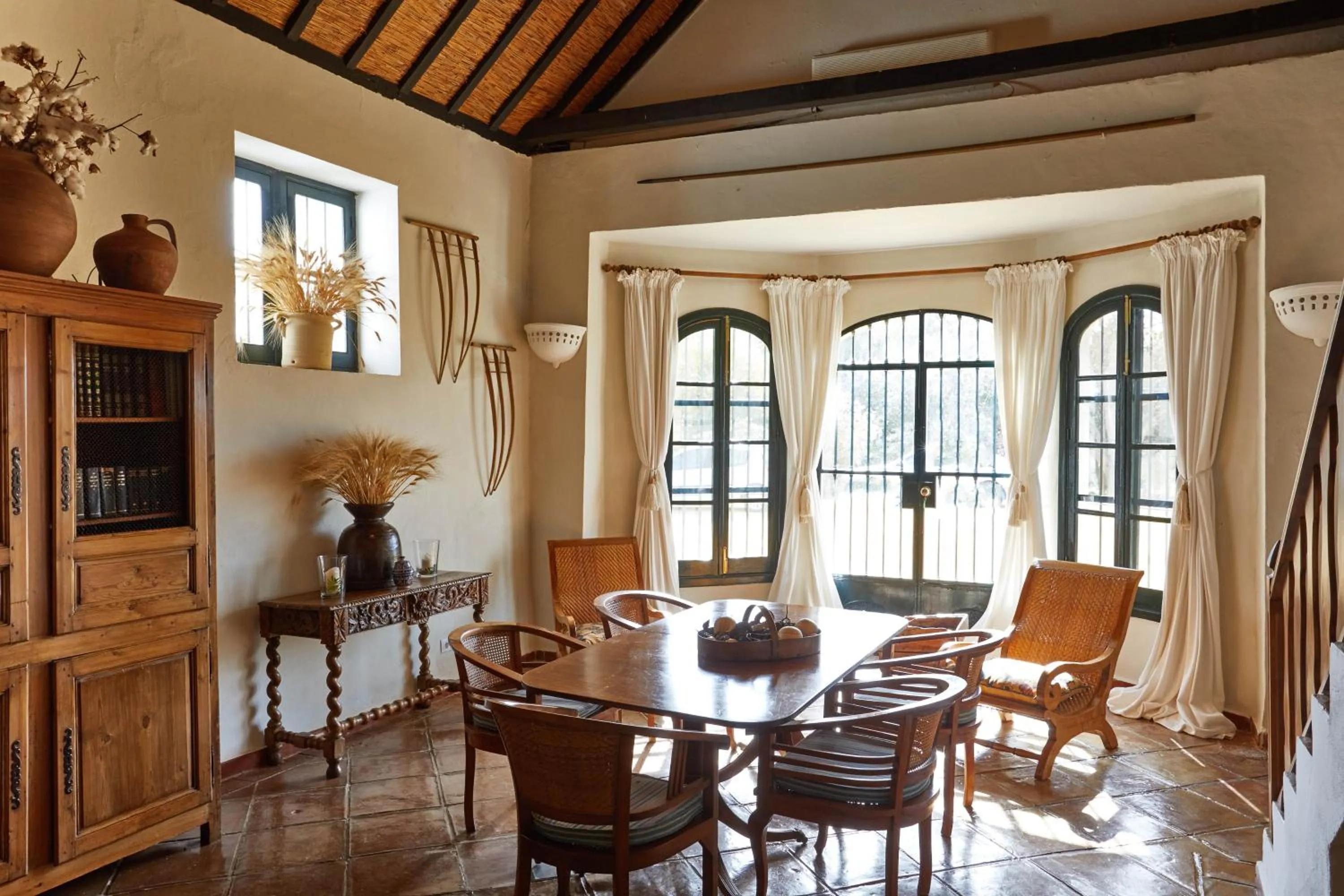 Communal lounge/ TV room in Hacienda de San Rafael