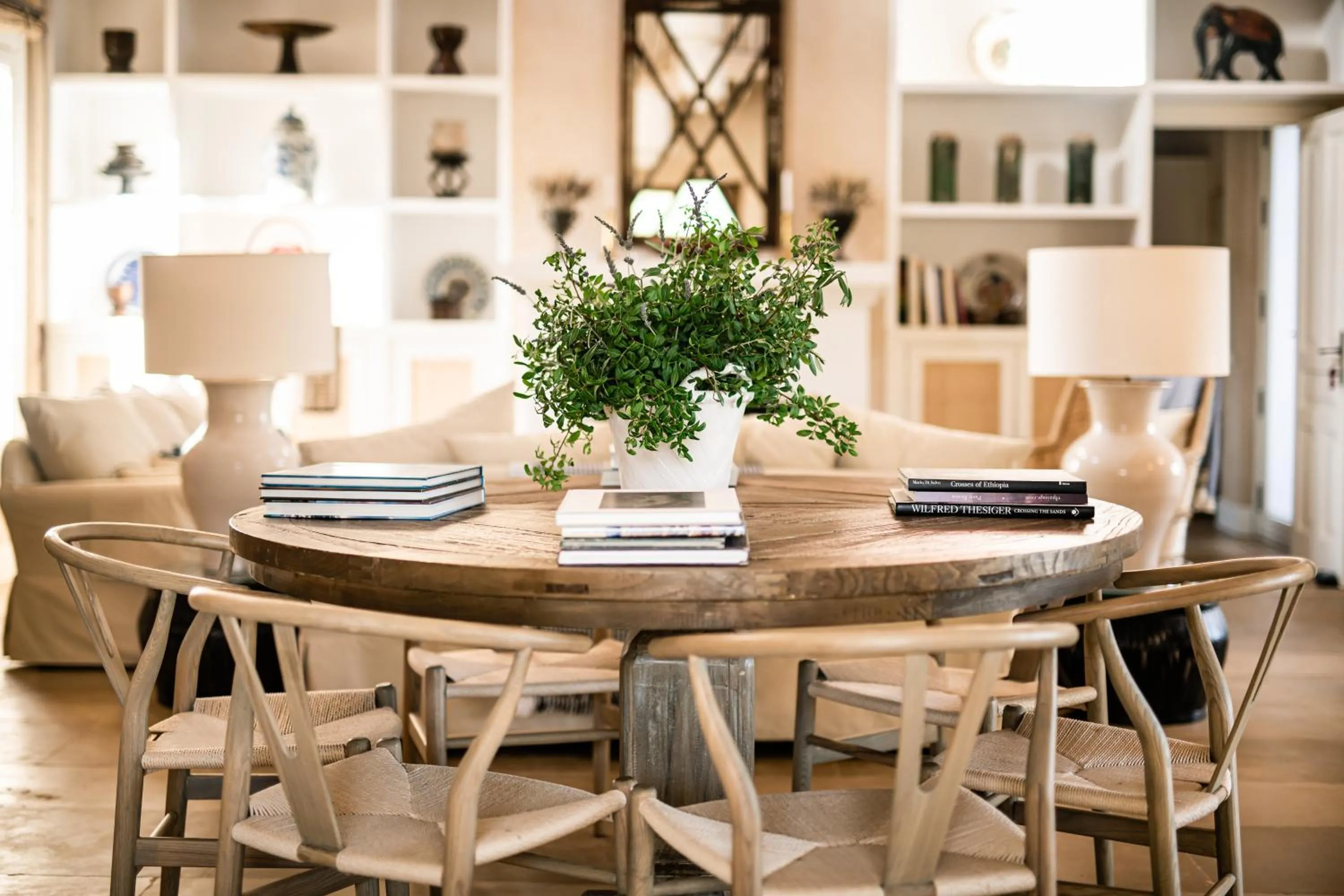 Living room in Hacienda de San Rafael