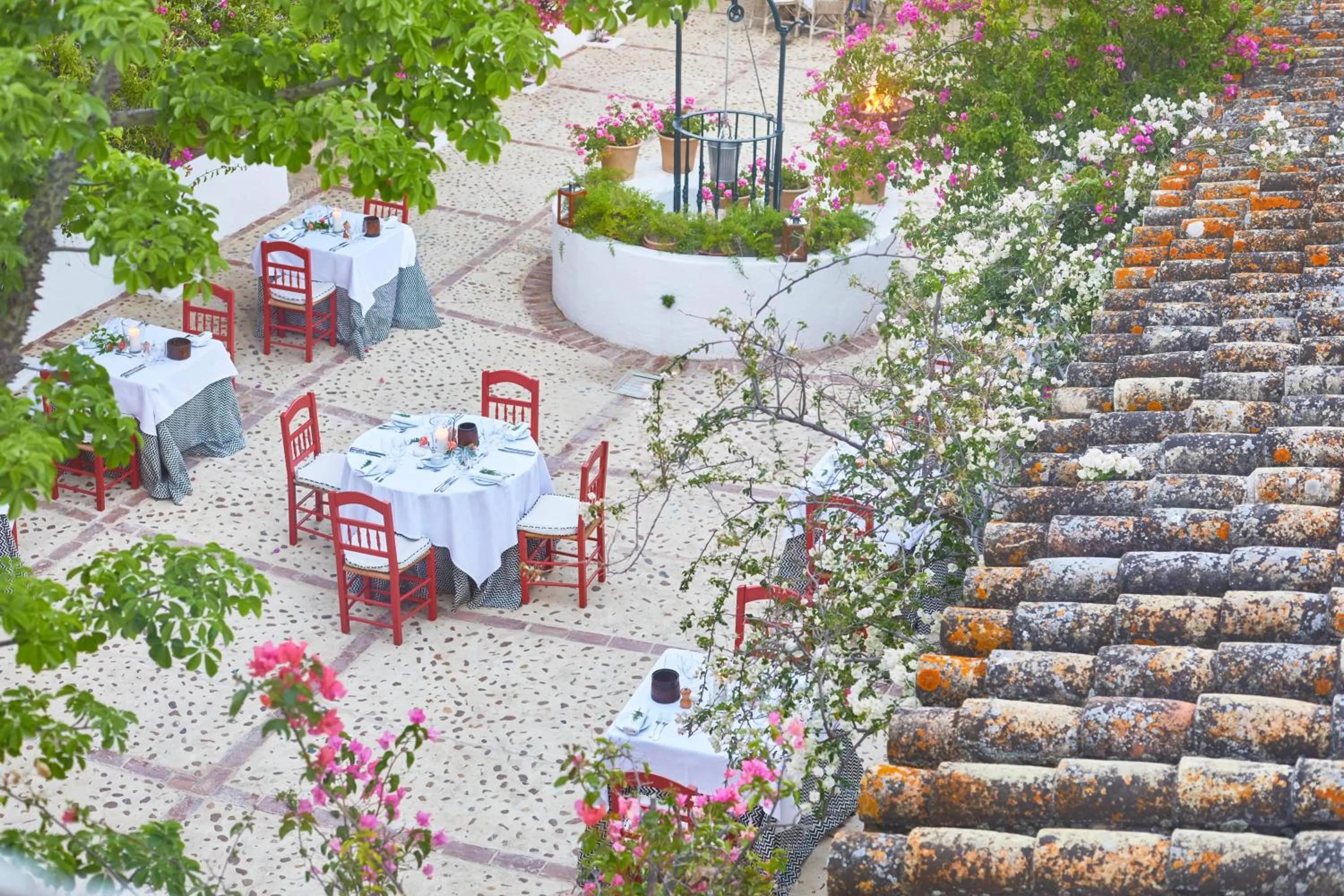 Patio in Hacienda de San Rafael