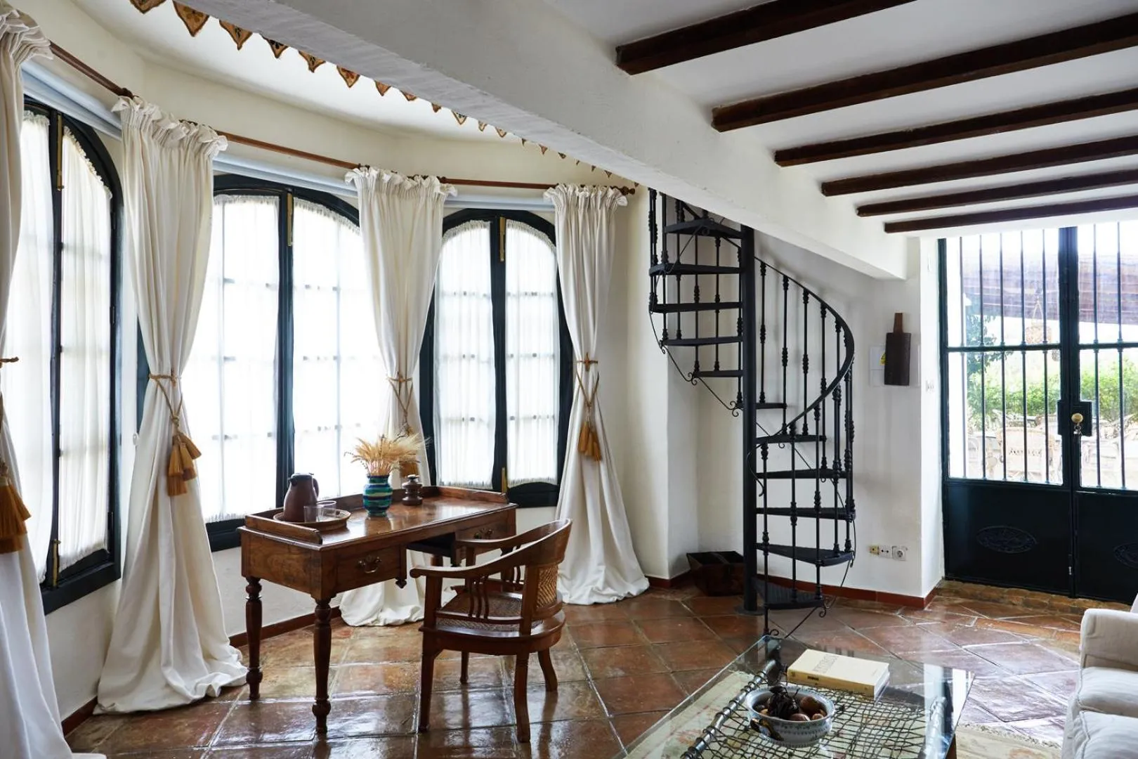 Decorative detail in Hacienda de San Rafael