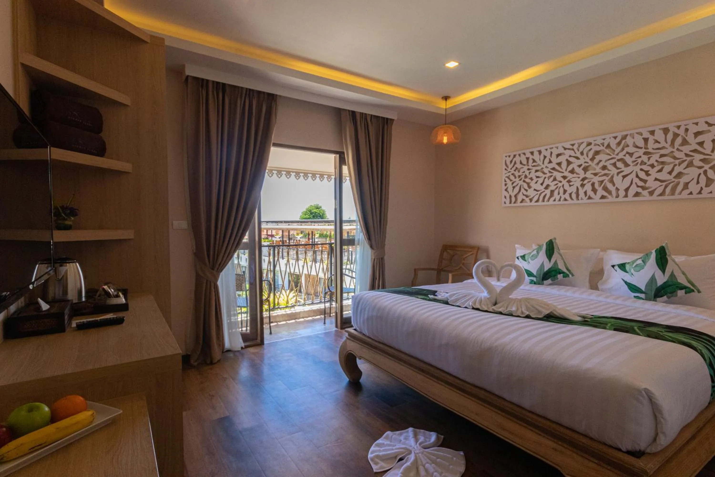 Bed in Vannee Golden Sands Beachfront Resort