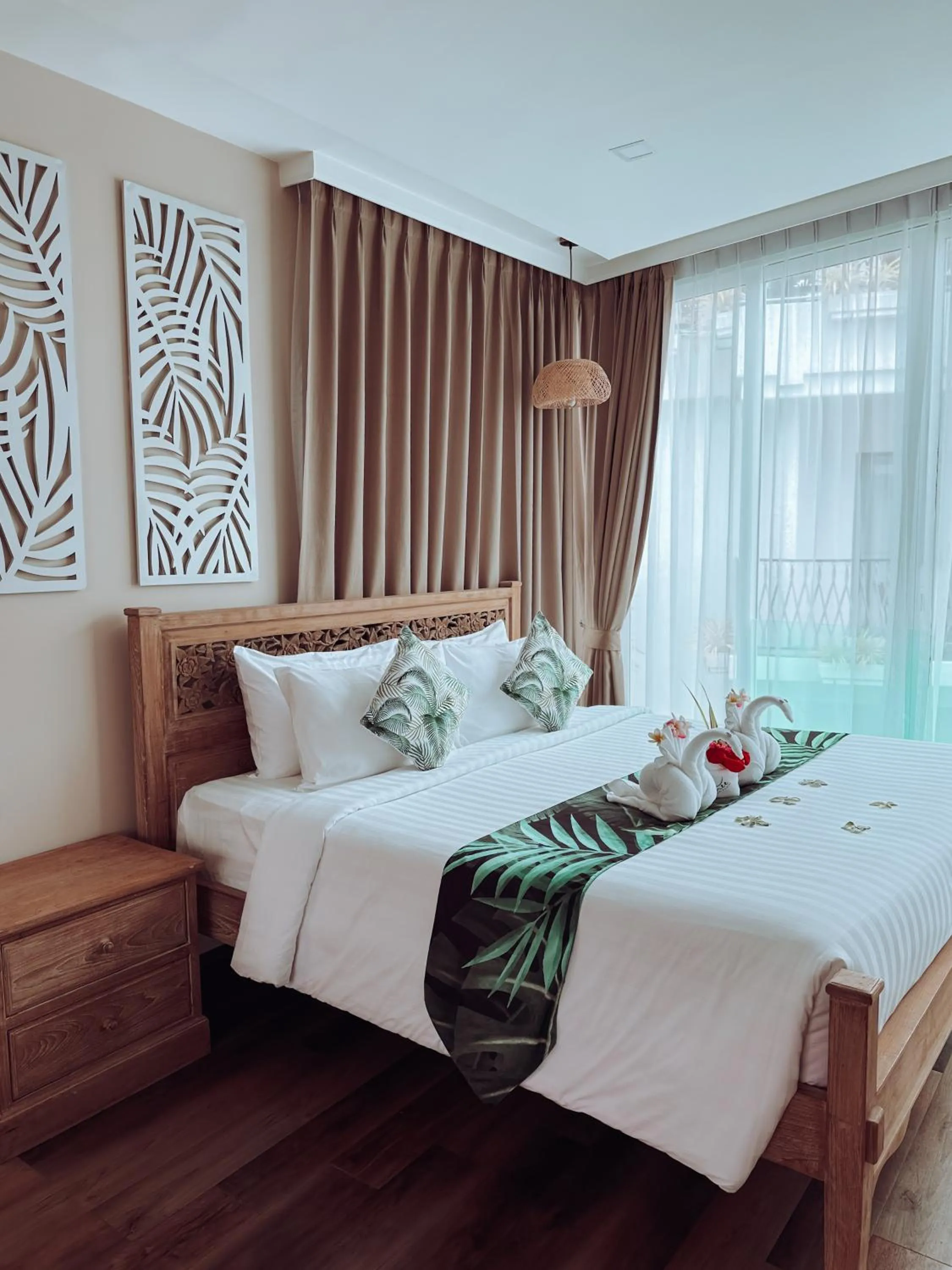 Bed in Vannee Golden Sands Beachfront Resort