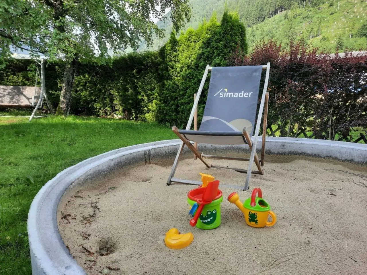 Garden in Hotel Simader