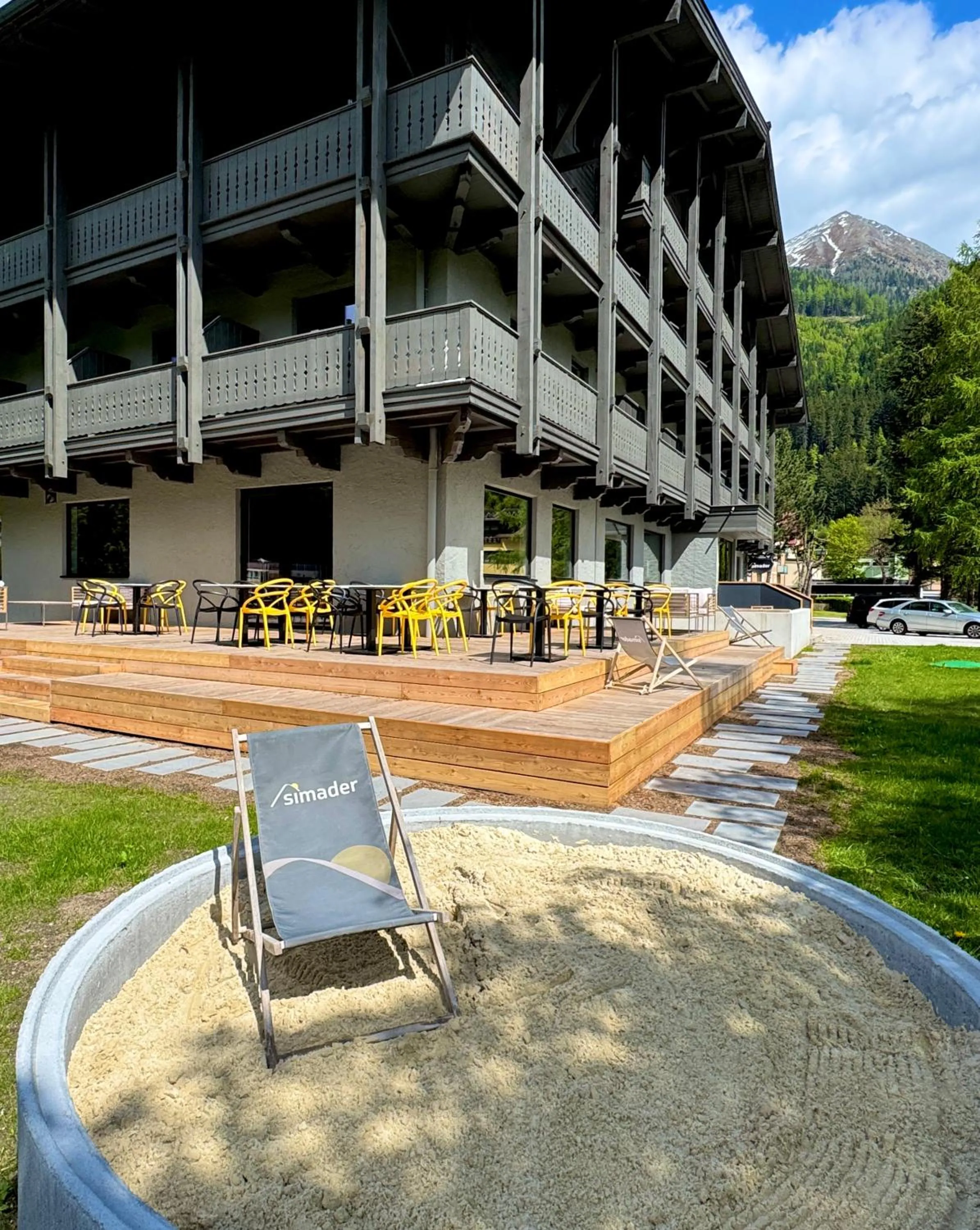 Restaurant/places to eat in Hotel Simader