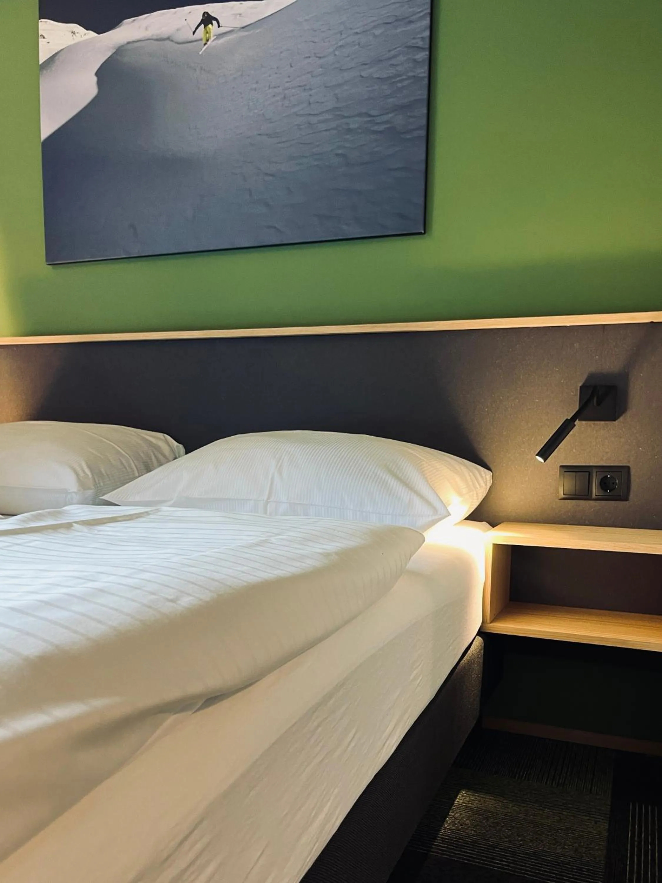 Bed in Hotel Simader