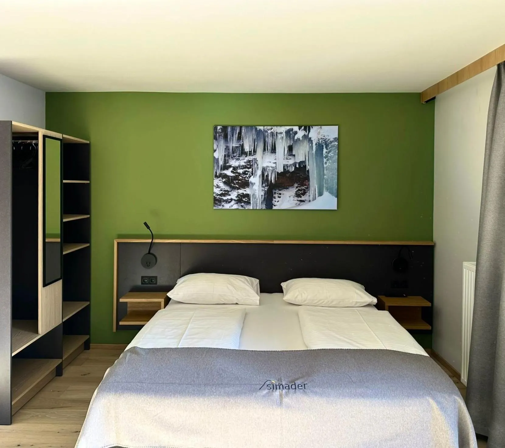 Bed in Hotel Simader