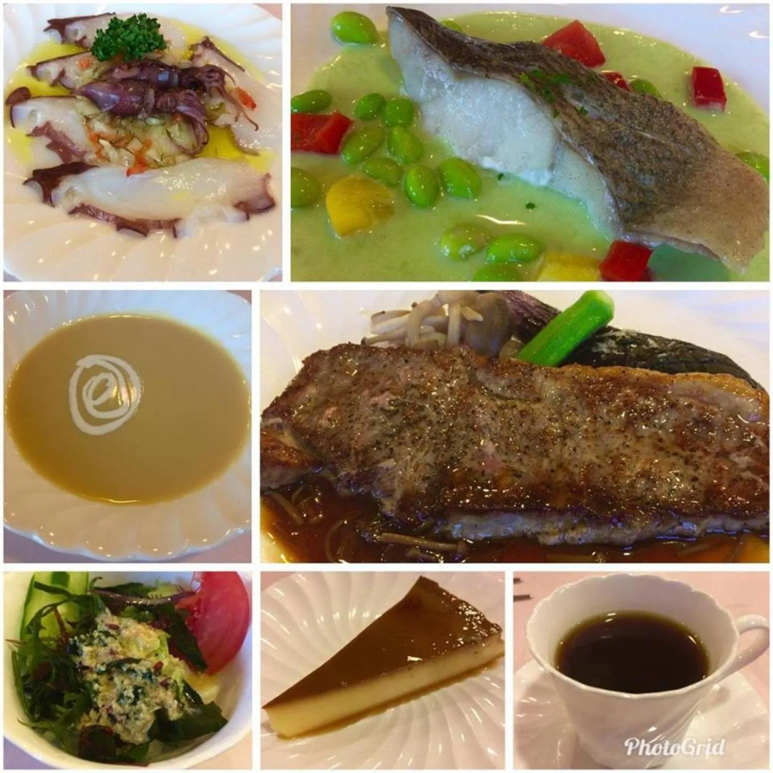 Food and drinks in Petit Hotel Shitaka