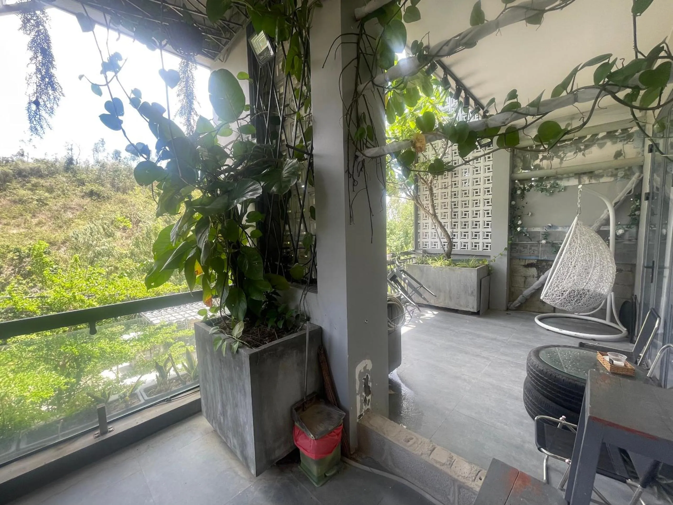Balcony/Terrace in The Grandparents Homestay