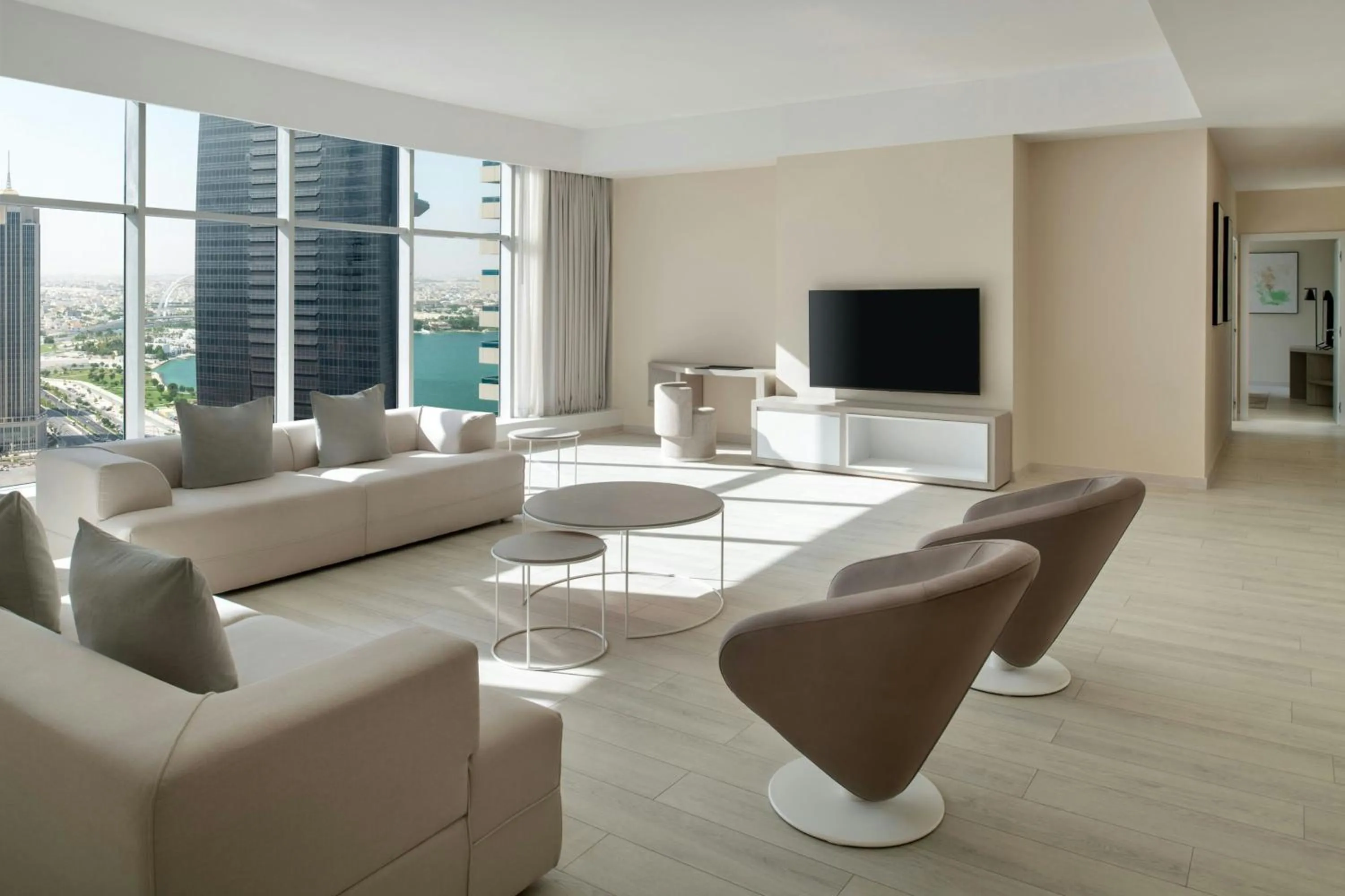 Bedroom in Element by Westin West Bay Doha