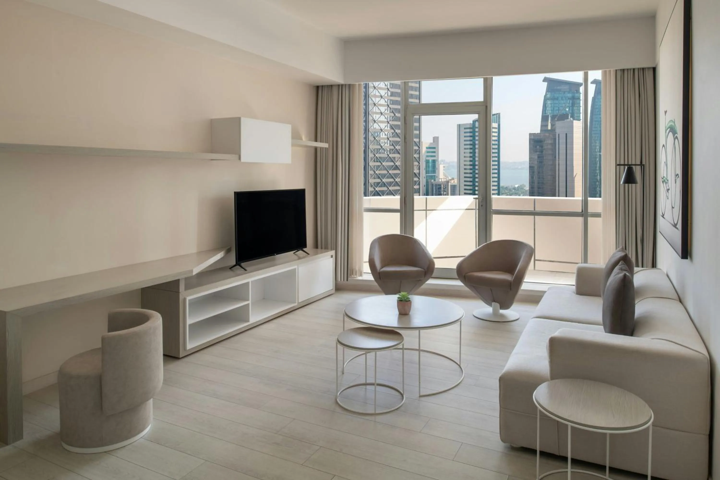 Bedroom in Element by Westin West Bay Doha