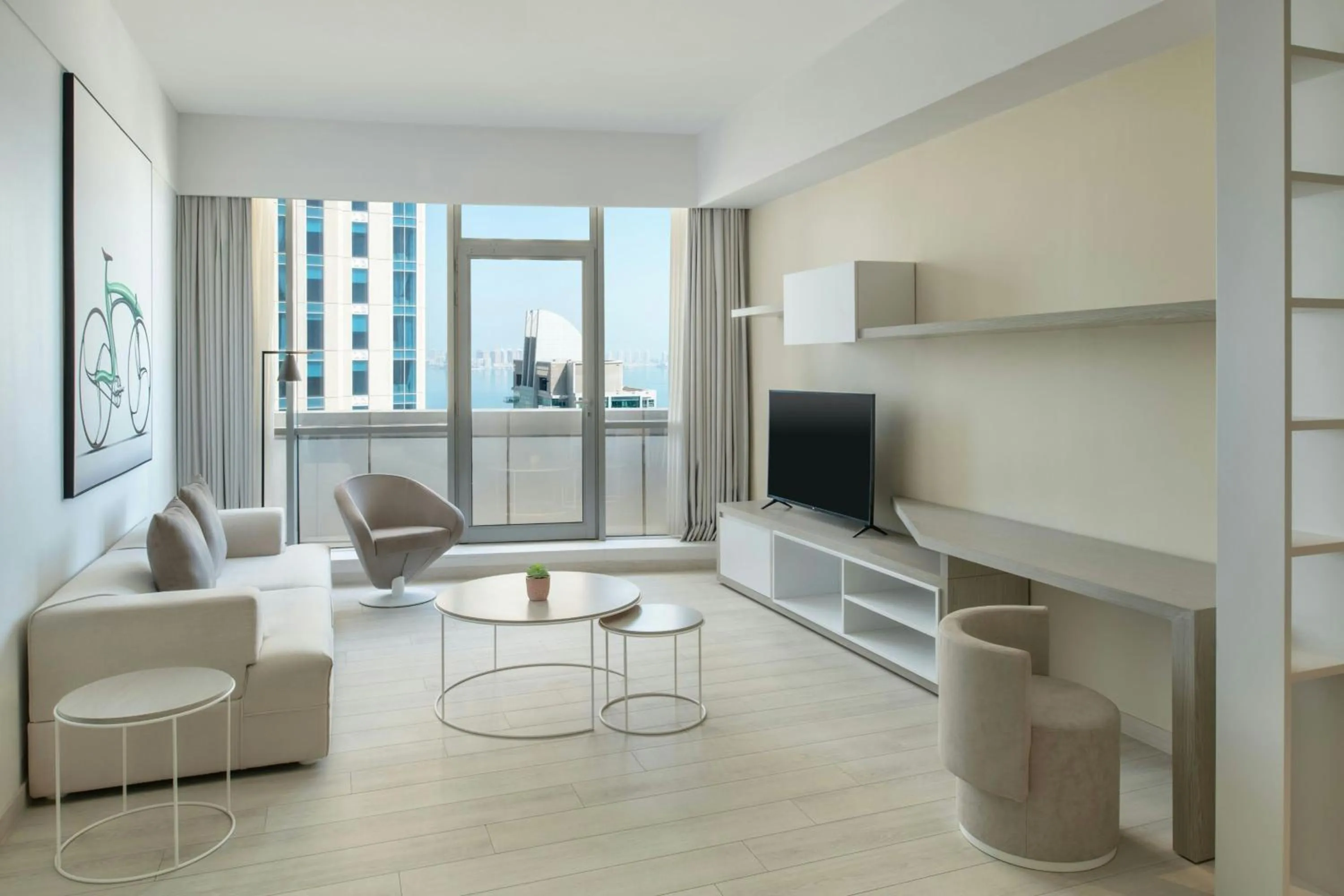 Bedroom in Element by Westin West Bay Doha