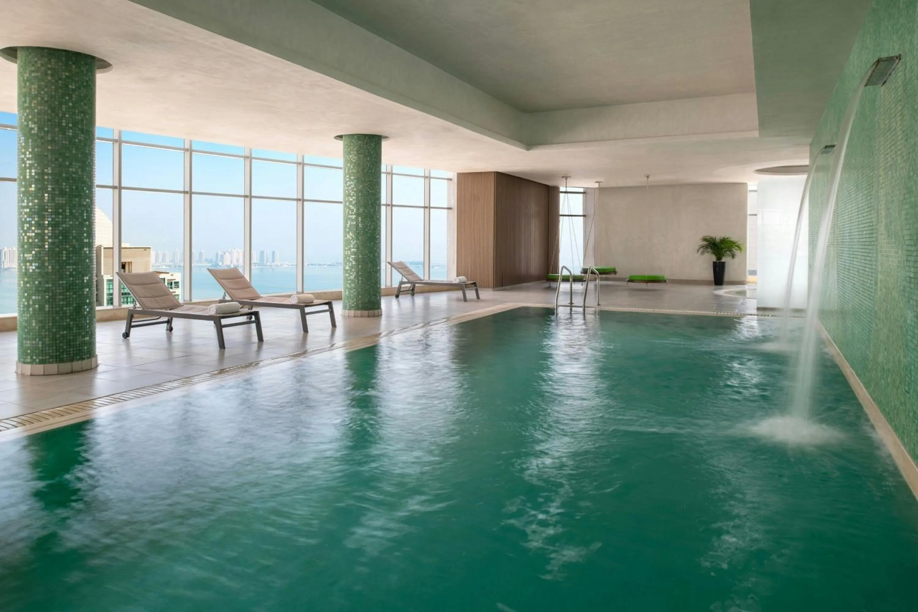 Swimming pool in Element by Westin West Bay Doha