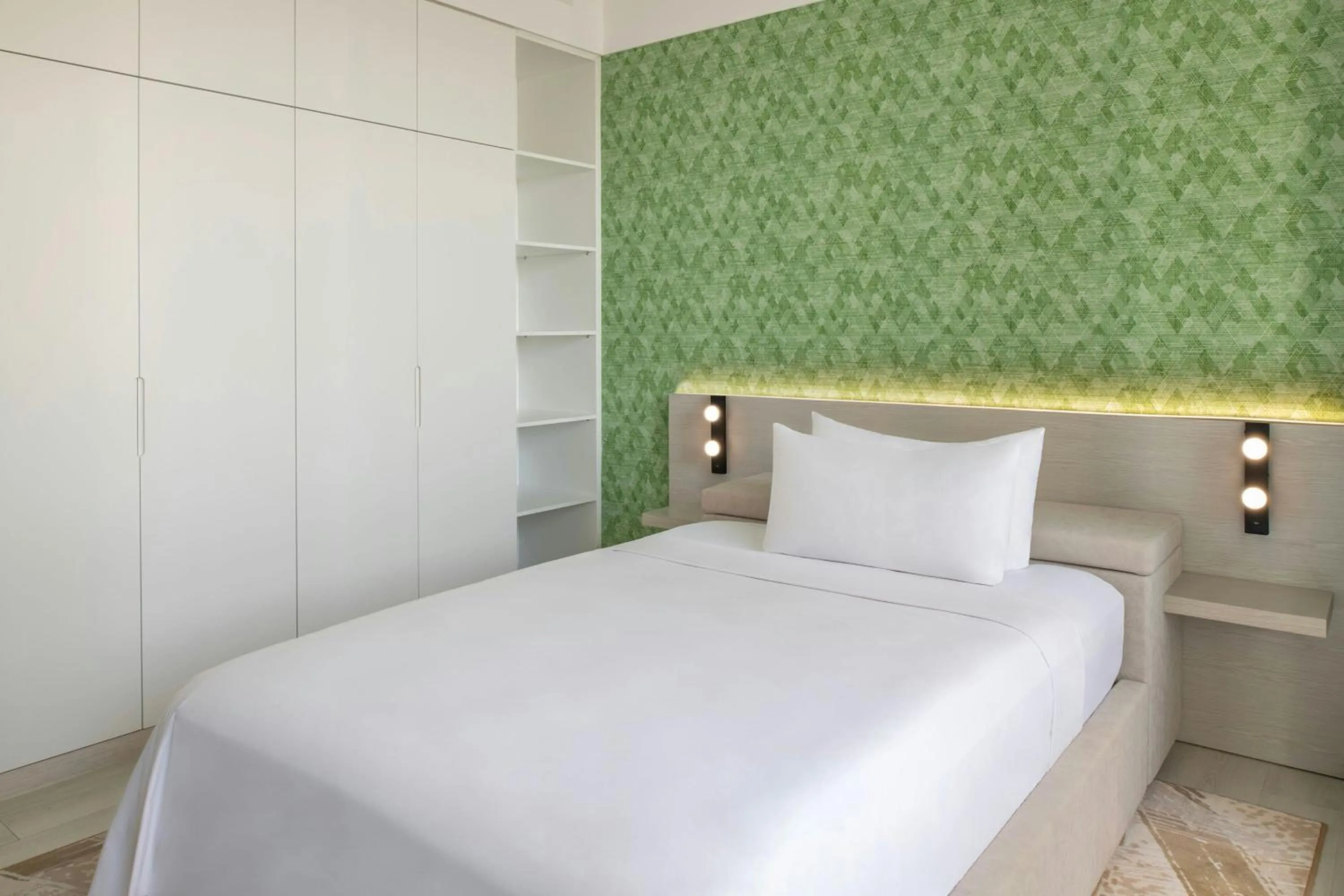 Bedroom, Bed in Element by Westin West Bay Doha