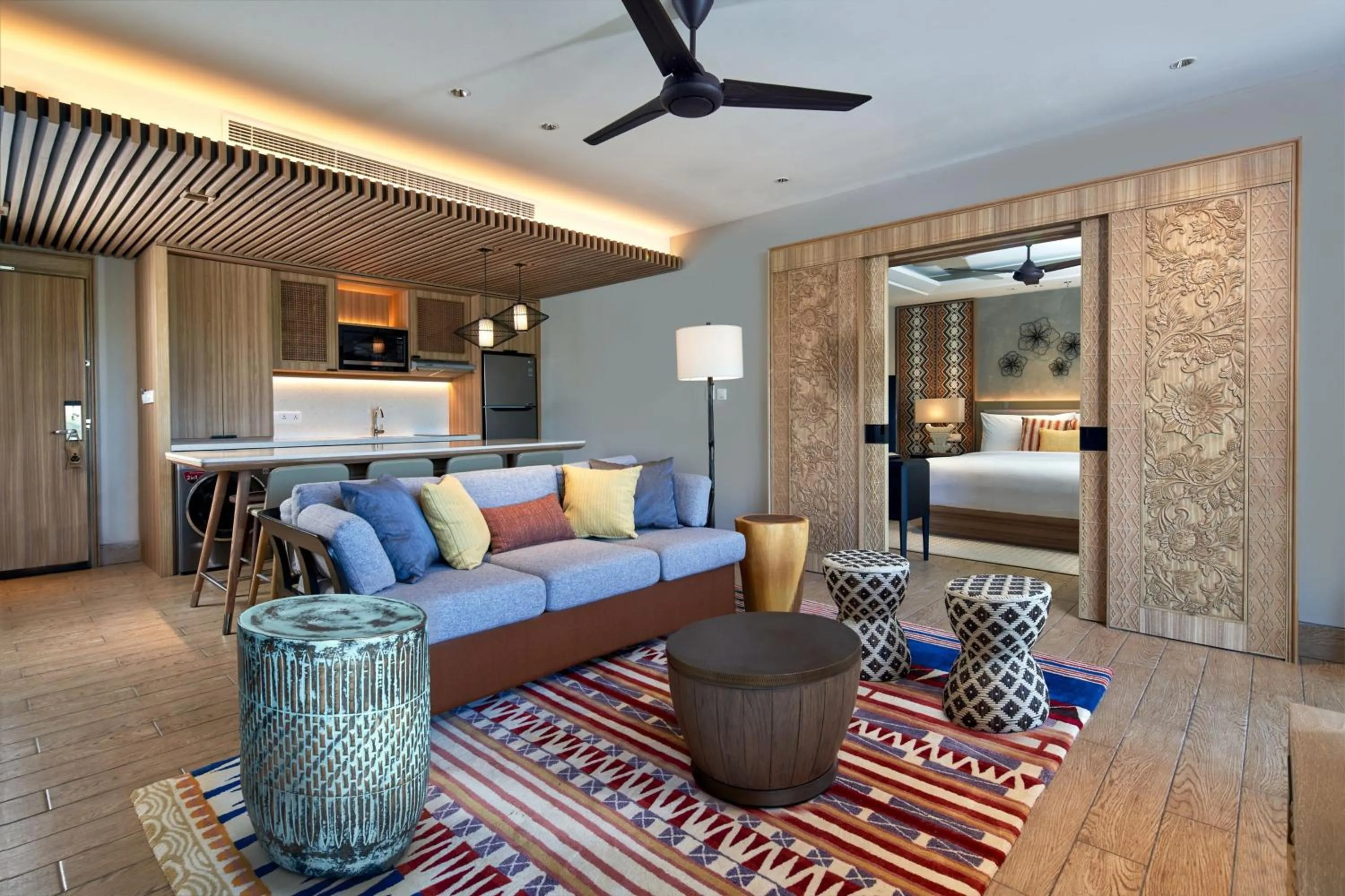 Living room, Bed in Marriott's Bali Nusa Dua Terrace