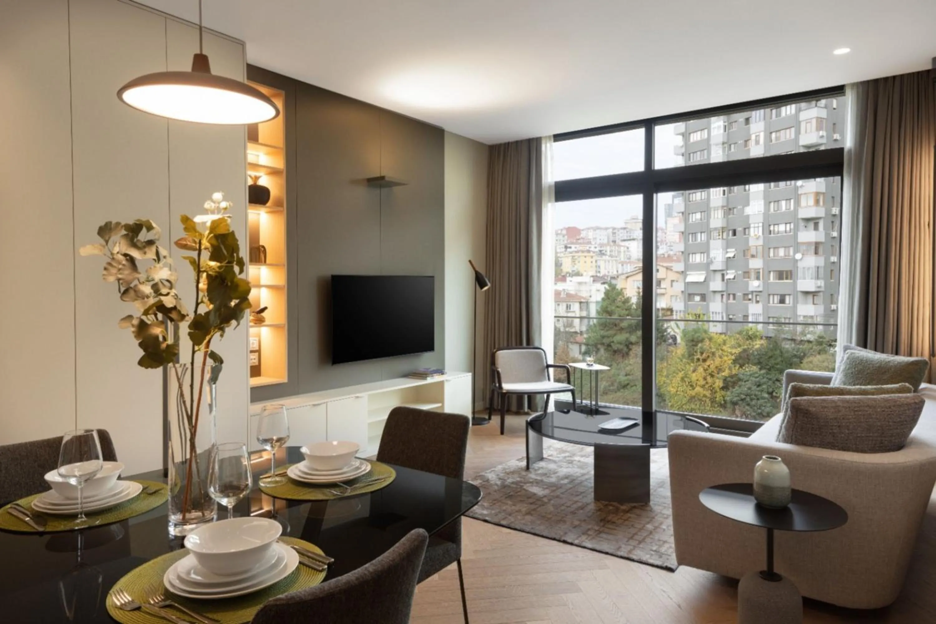 Lounge or bar in Marriott Executive Apartments Istanbul Fulya