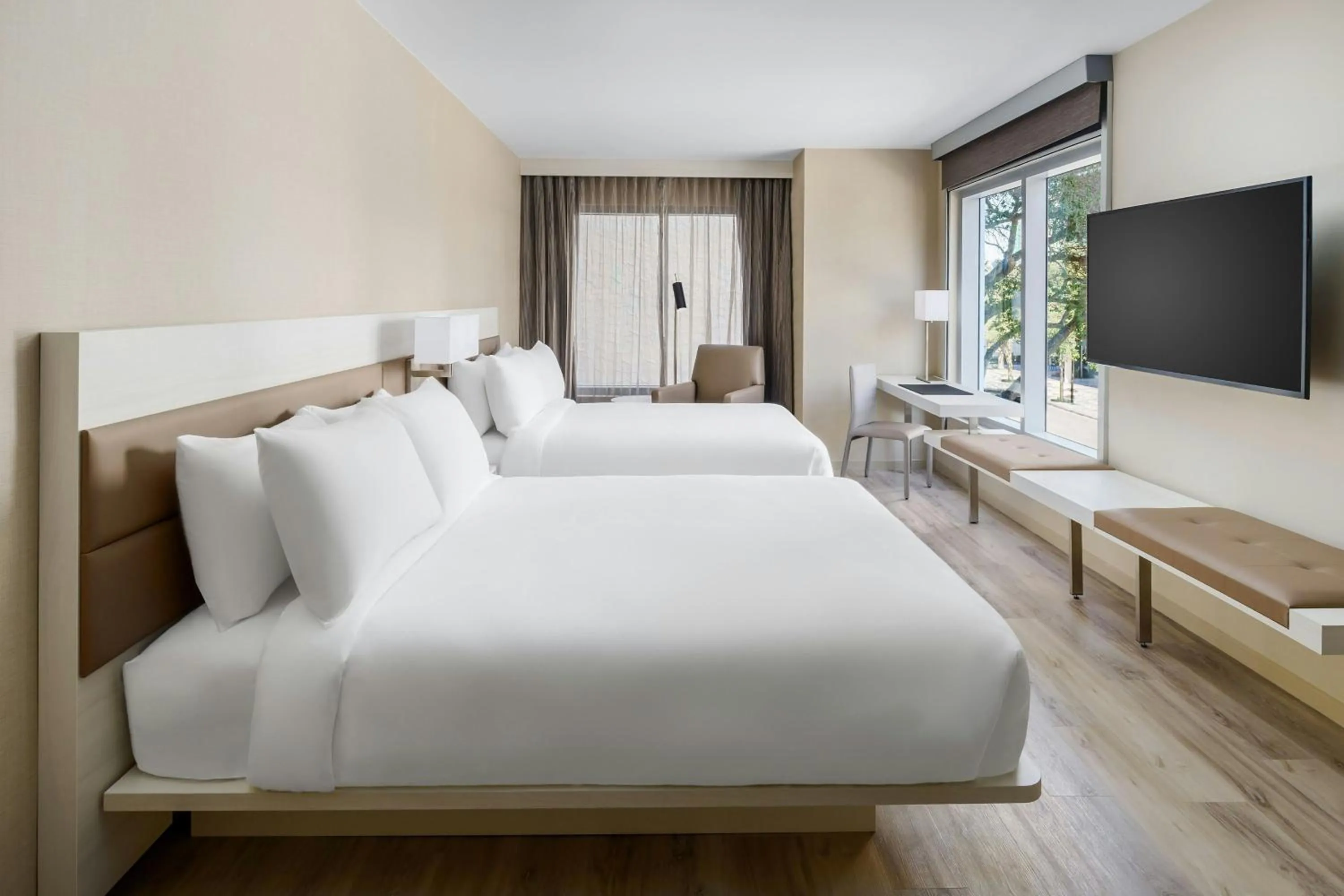 Photo of the whole room, Bed in AC Hotel St Petersburg Downtown