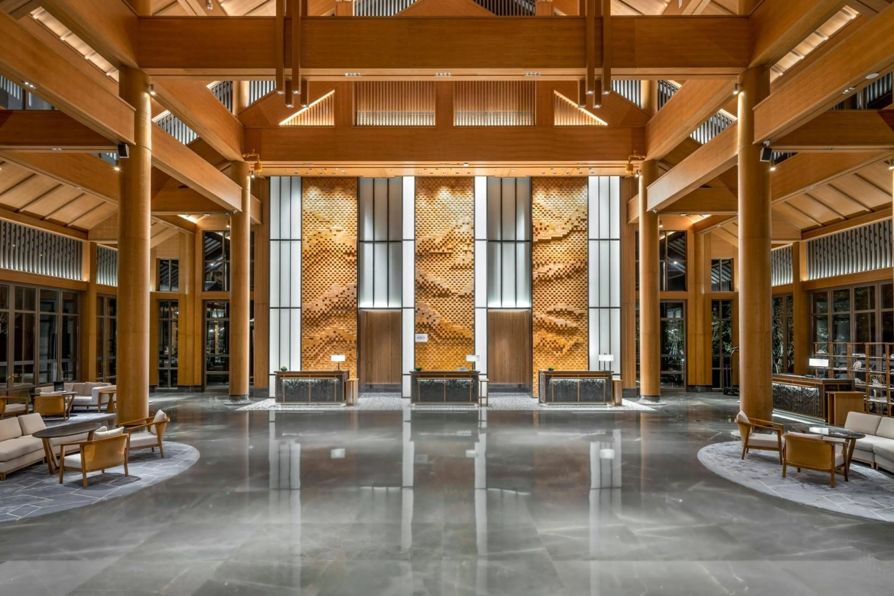 Lobby or reception in Sheraton Maoming Hot Spring Resort