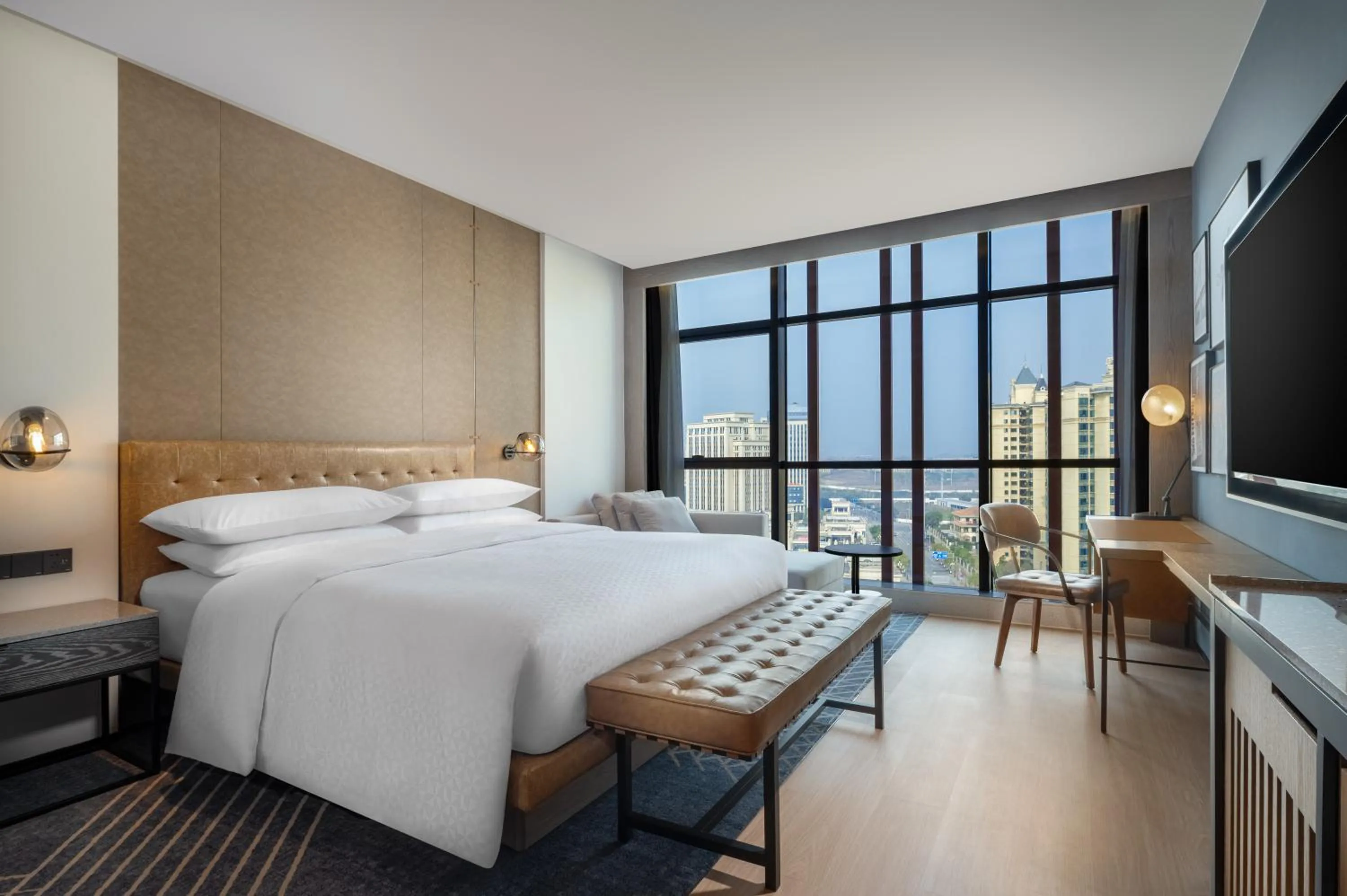 Bedroom, Bed in Four Points by Sheraton Chongqing, Yongchuan