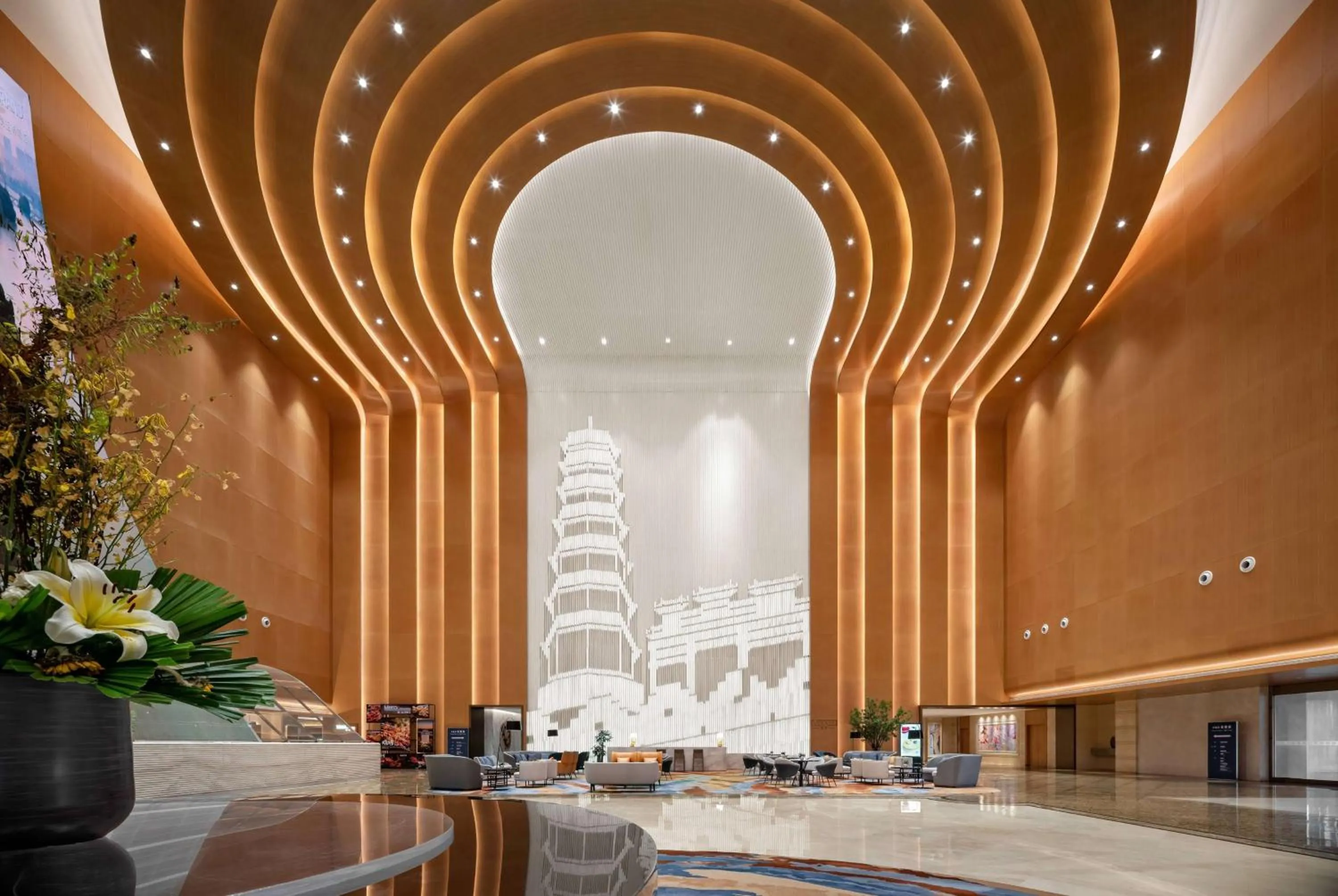 Lobby or reception in Wyndham Grand Zhaoqing Downtown