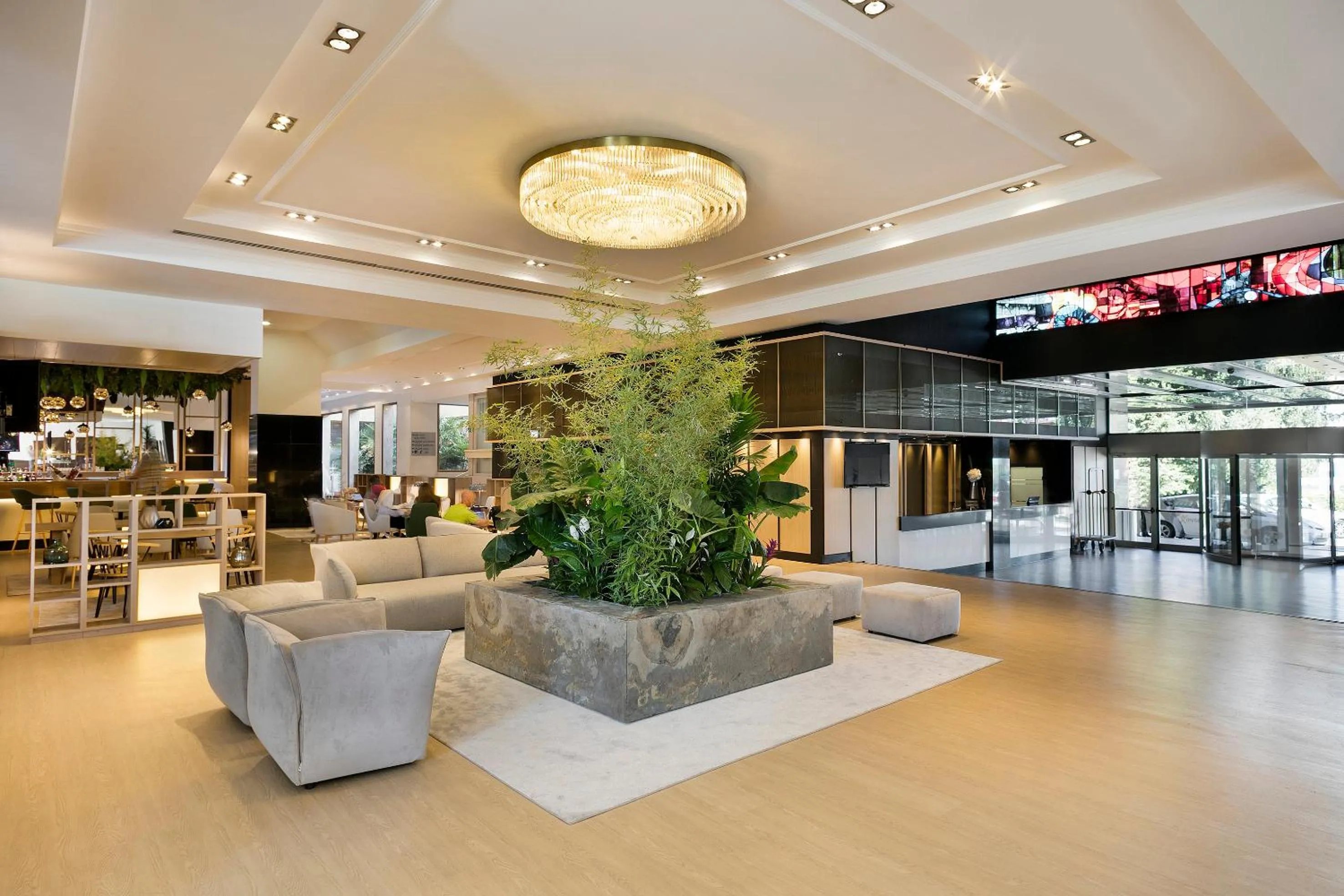 Lobby or reception in Melia Barajas