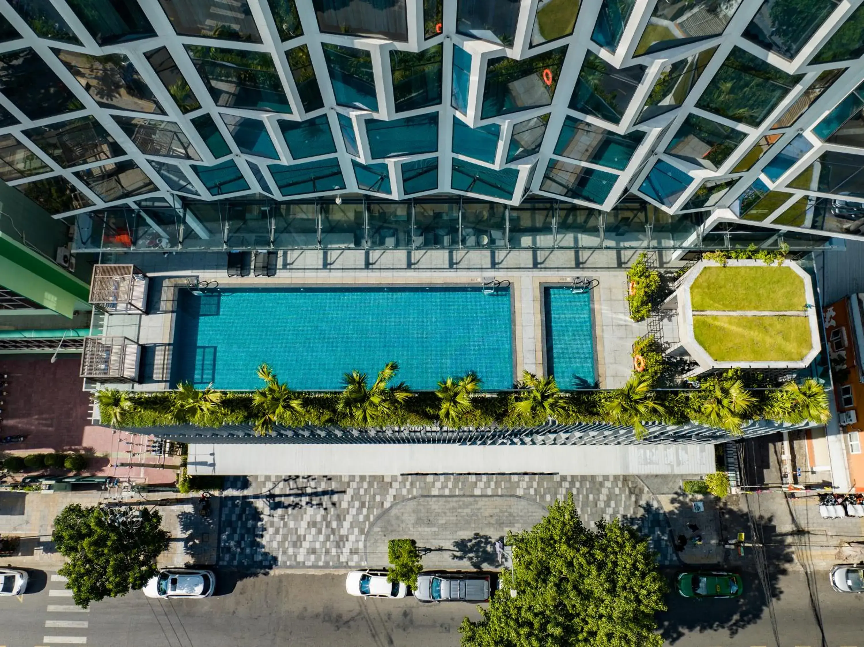 Swimming pool in Crowne Plaza Danang City Centre by IHG Swimming pool in Crowne Plaza Danang City Centre by IHG