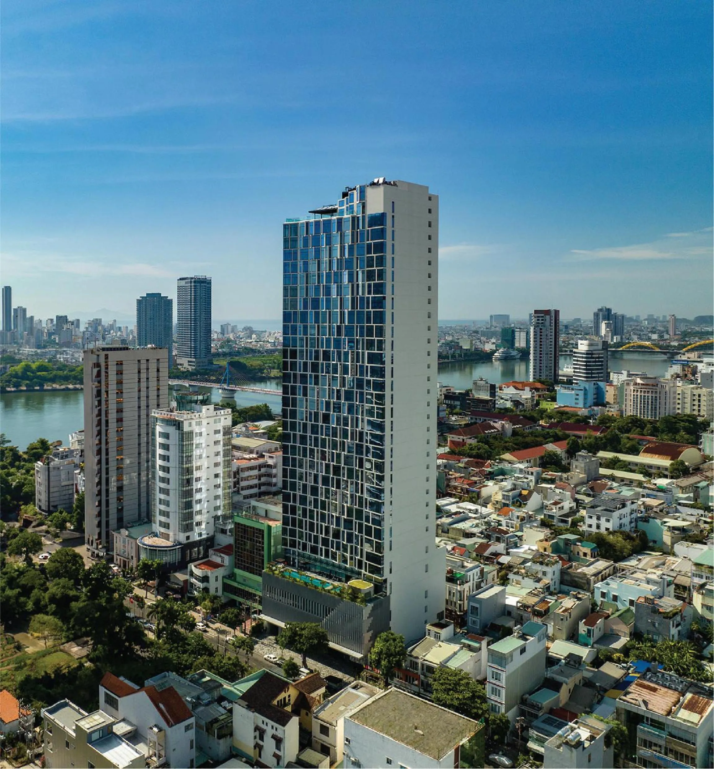 View (from property/room) in Crowne Plaza Danang City Centre by IHG