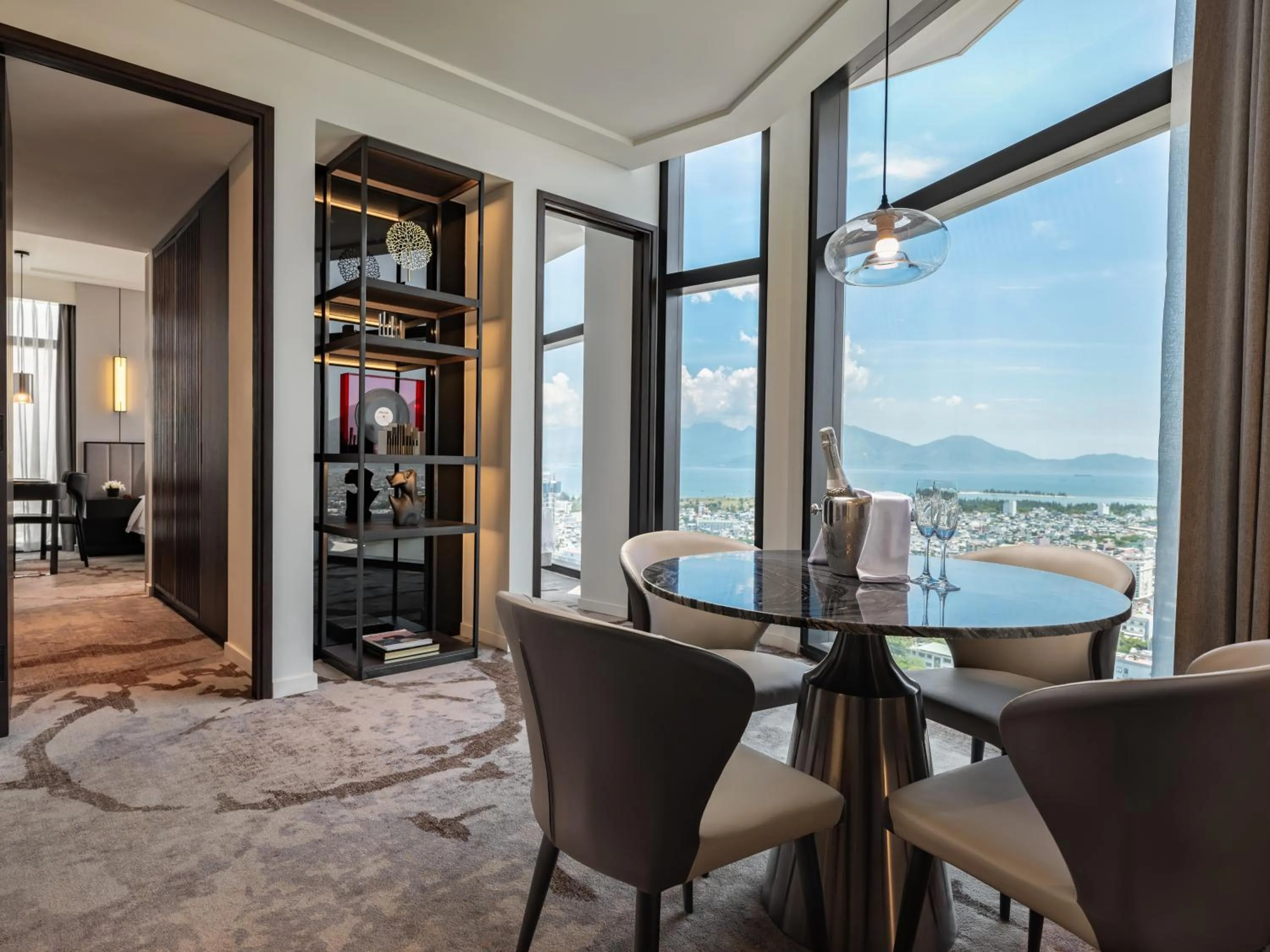 Living room in Crowne Plaza Danang City Centre by IHG