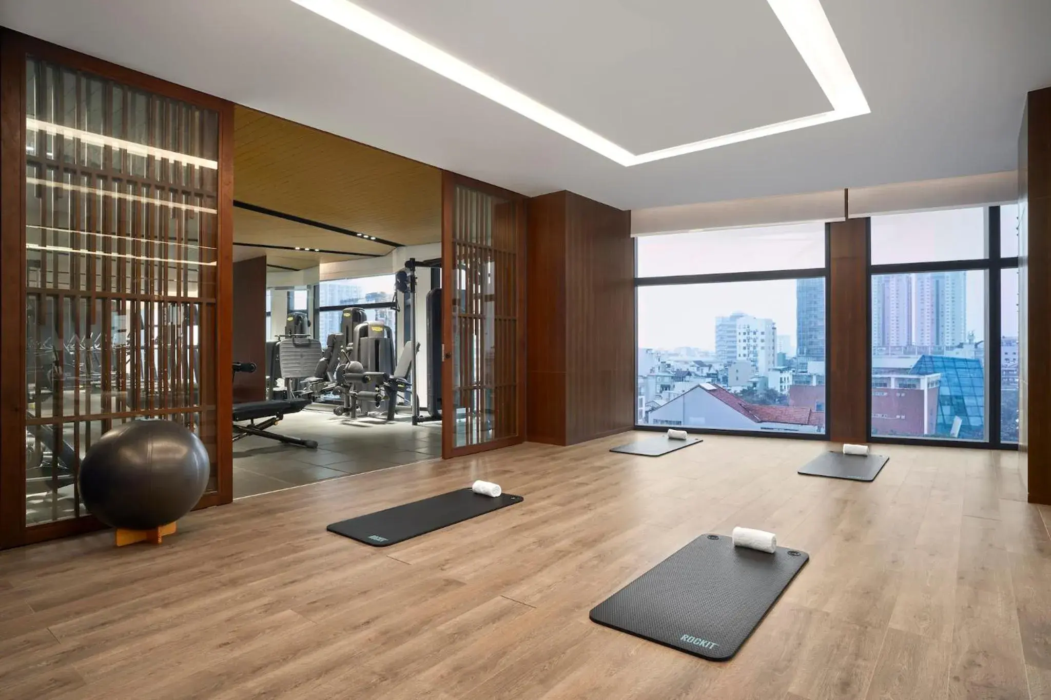 Fitness centre/facilities in Crowne Plaza Danang City Centre by IHG Fitness centre/facilities in Crowne Plaza Danang City Centre by IHG