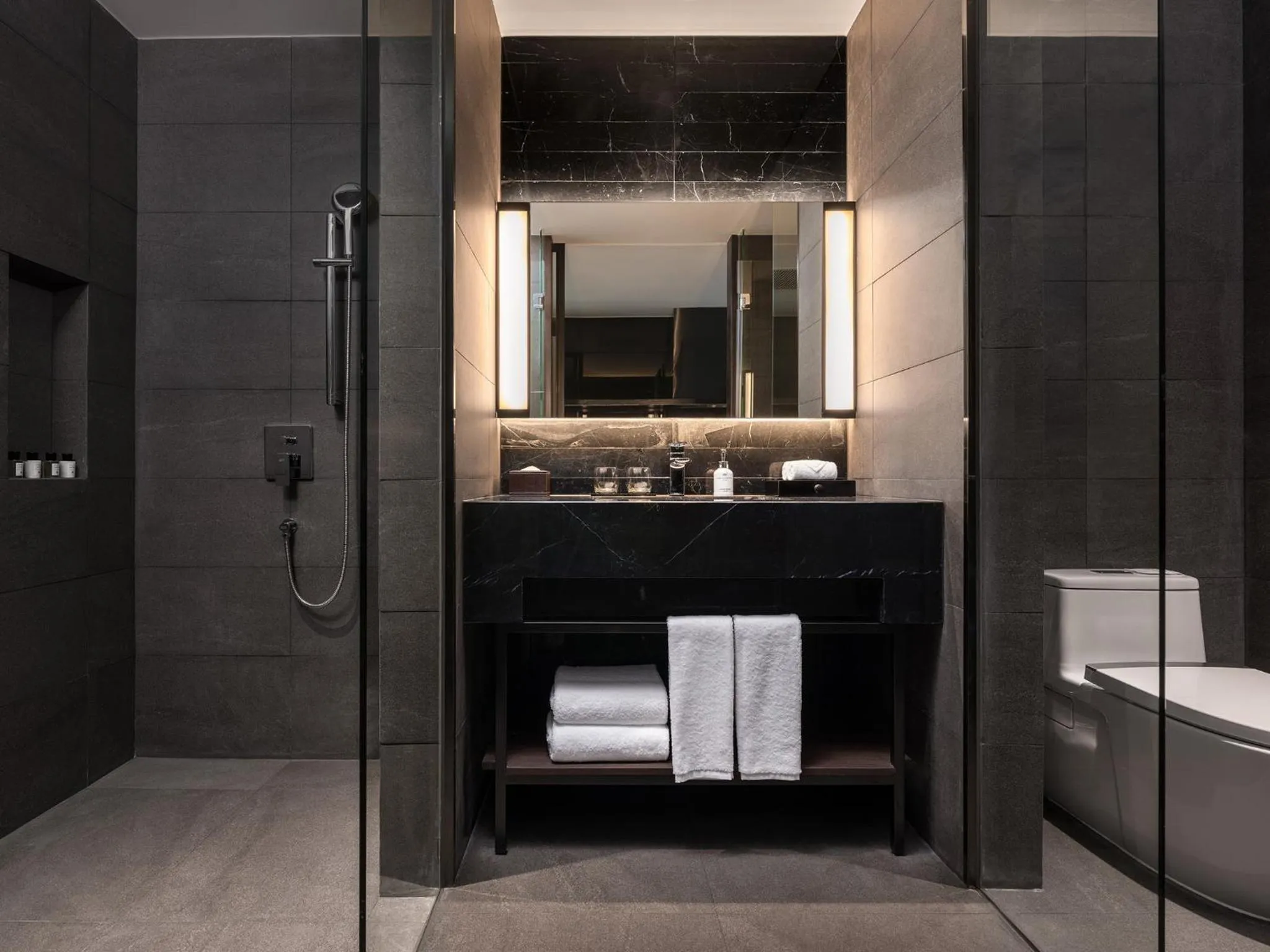 Bathroom in Crowne Plaza Danang City Centre by IHG