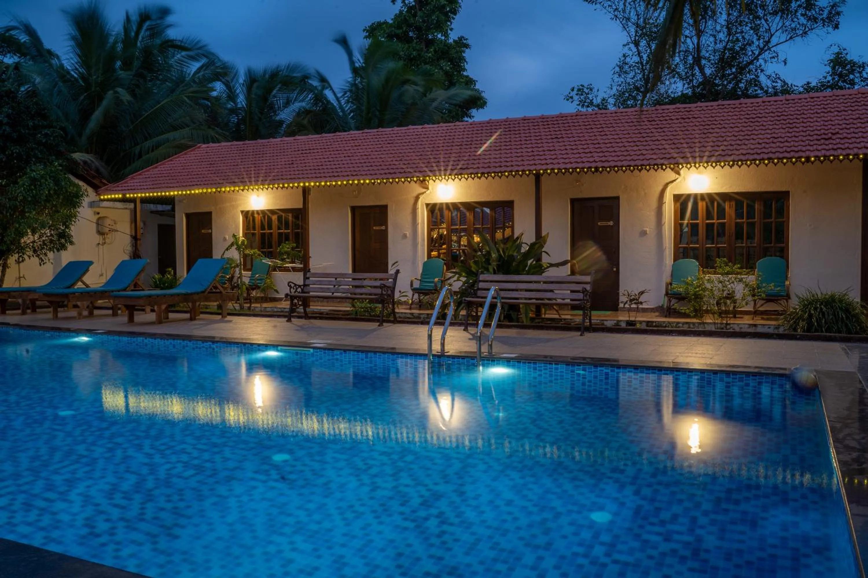 Property building in DhanRains Moonlight Retreat Cottages
