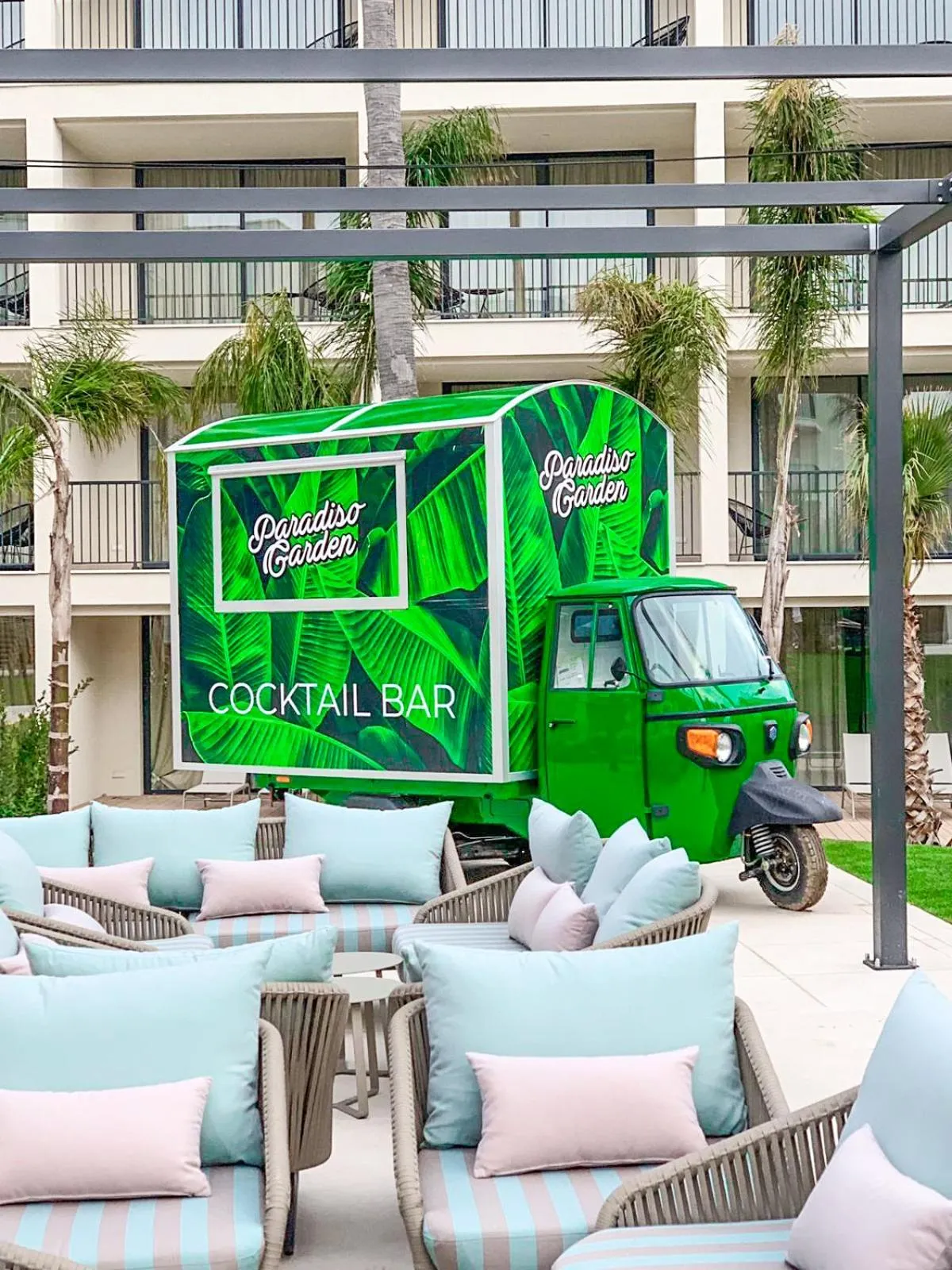 Area and facilities in Hotel Paradiso Garden