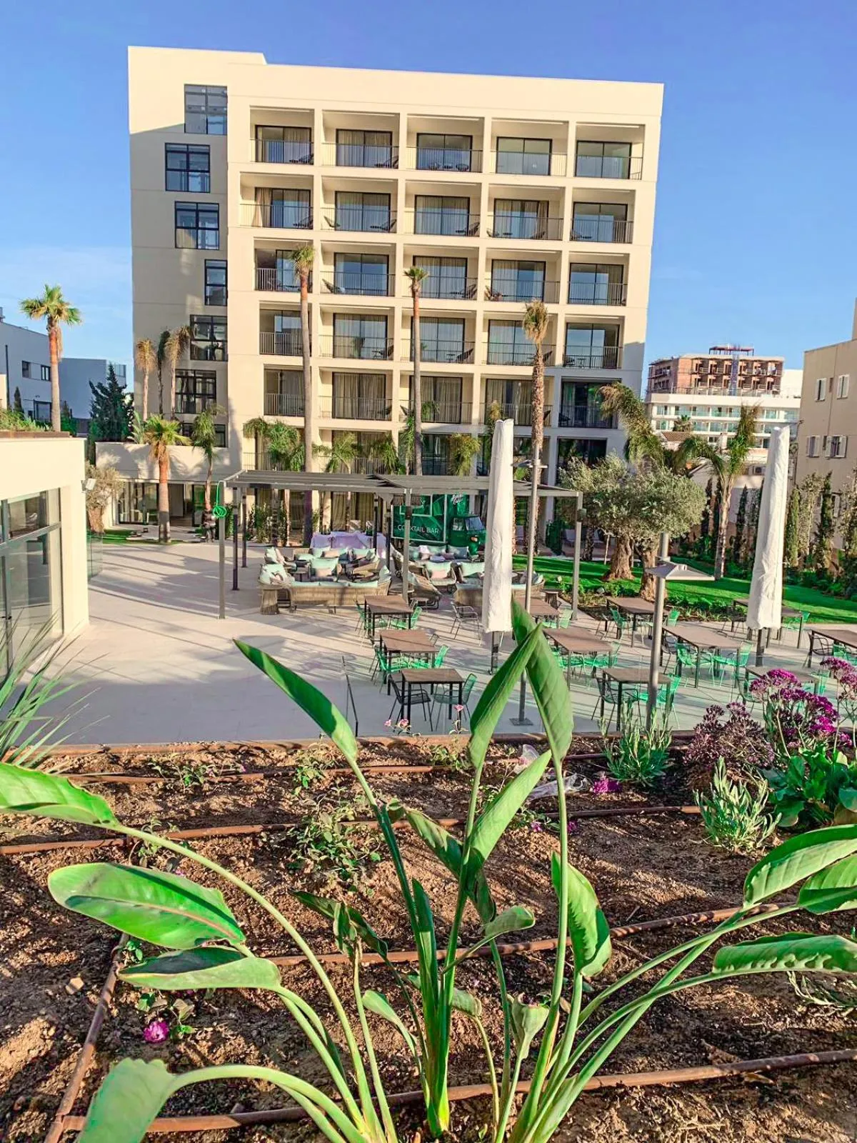 Property building in Hotel Paradiso Garden