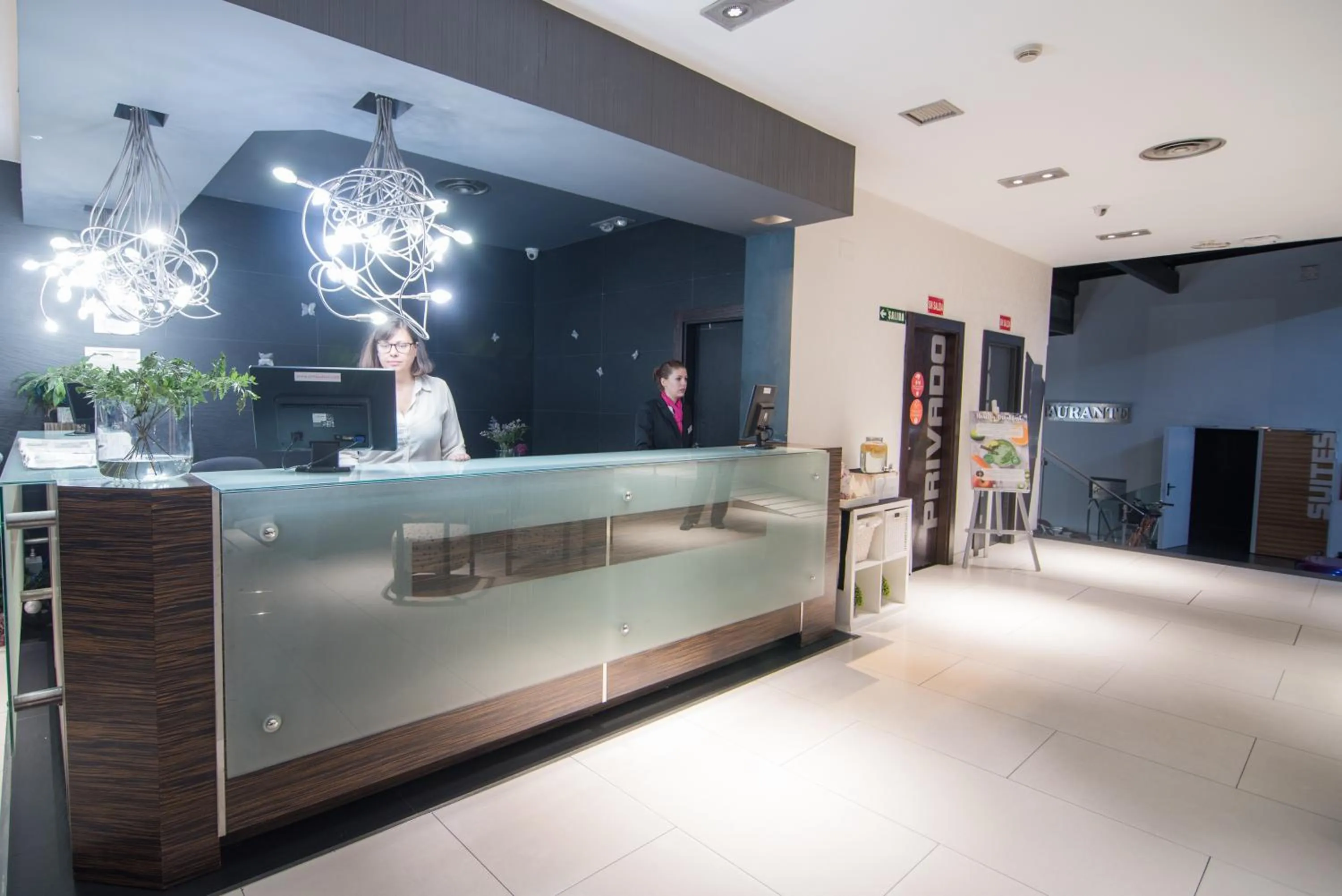 Lobby or reception in Petit Palace President Castellana