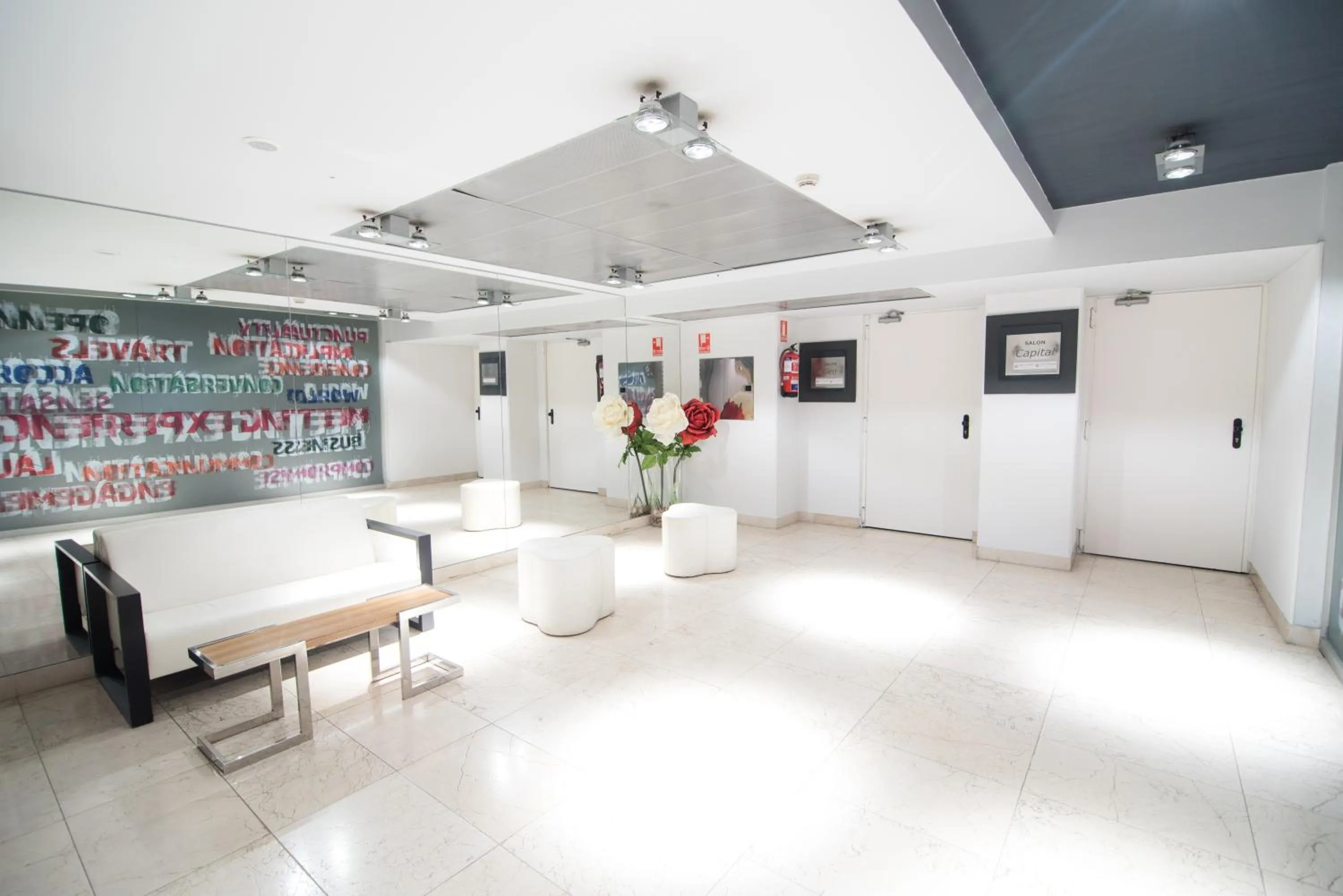 Seating area in Petit Palace President Castellana