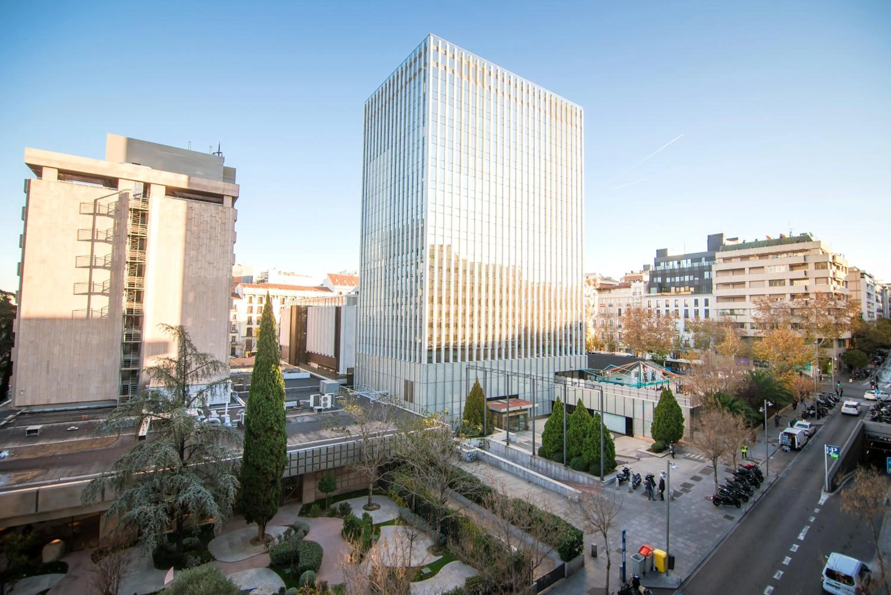 City view in Petit Palace President Castellana