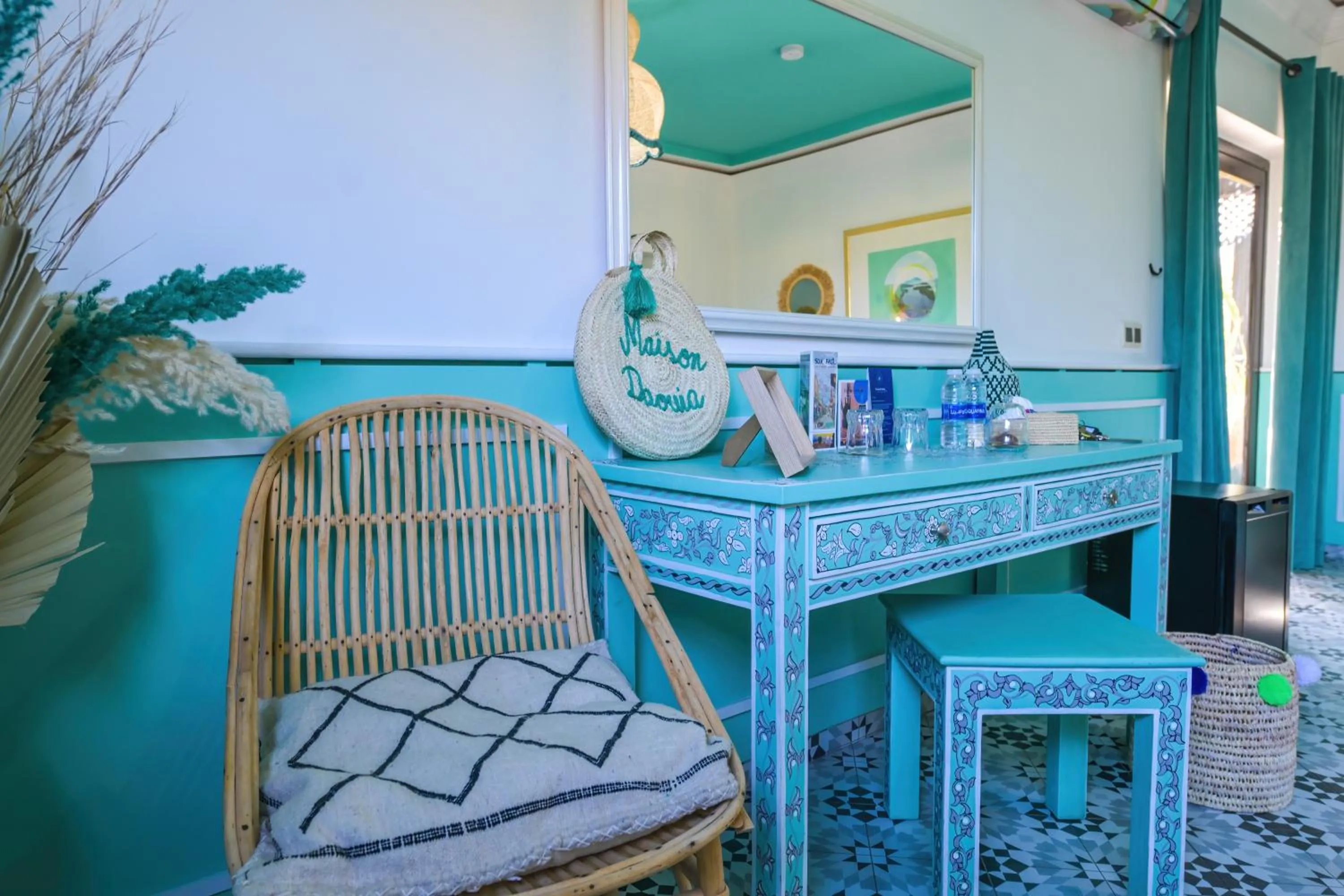 Seating area in Maison Daouia