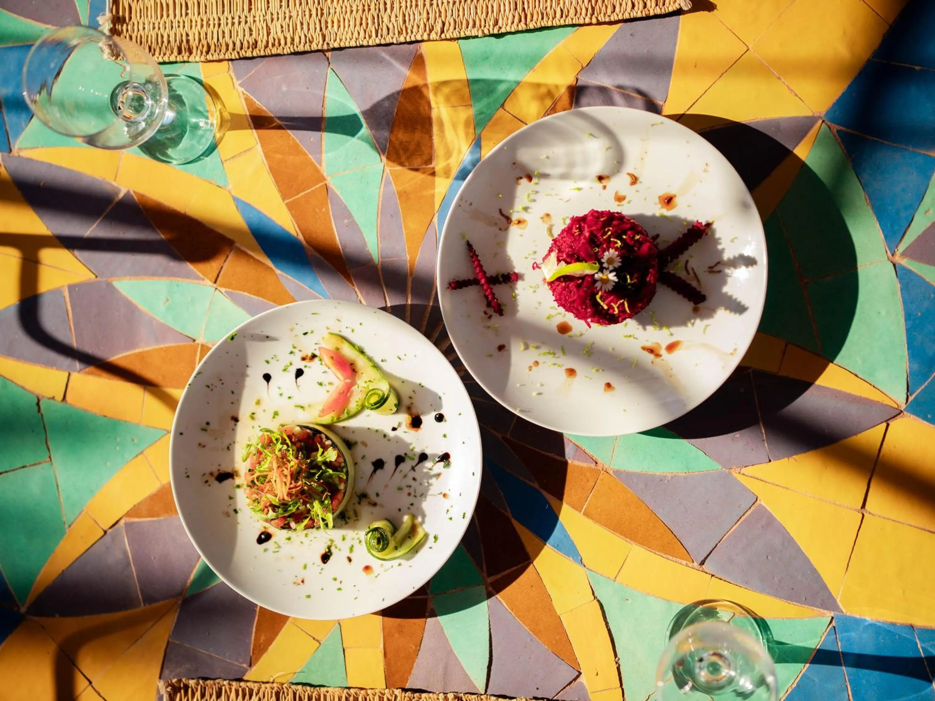 Food and drinks in Maison Daouia