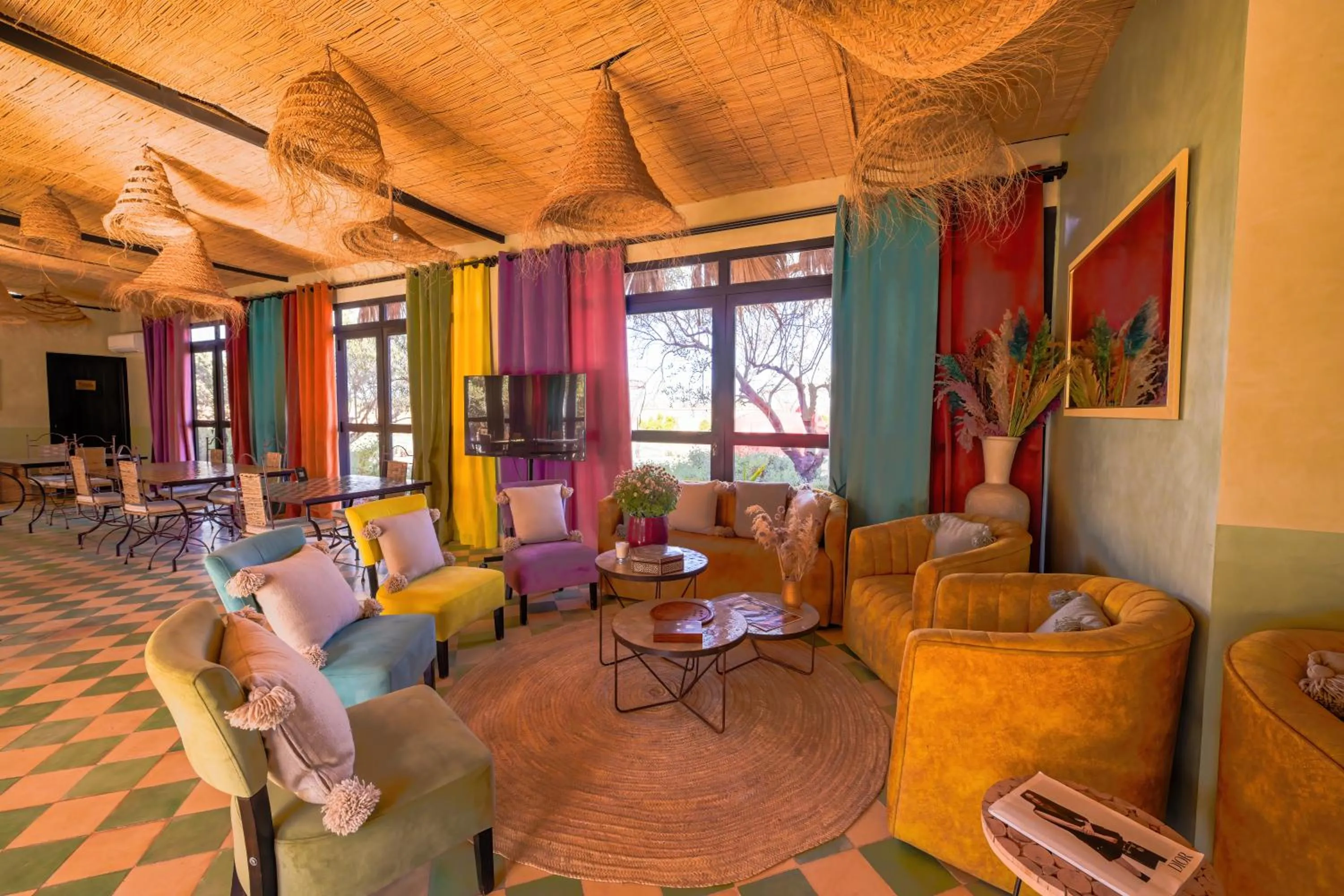 Living room in Maison Daouia