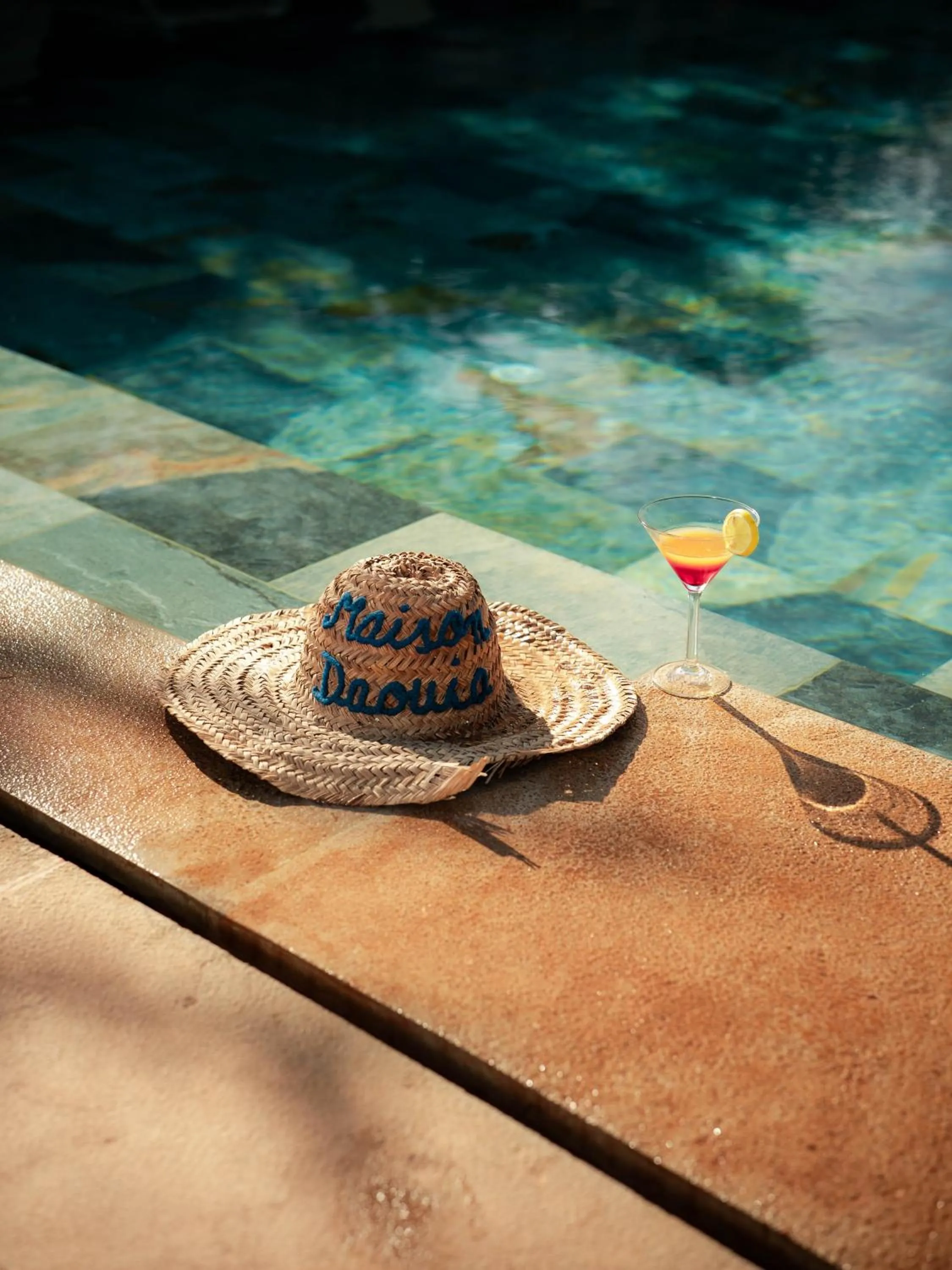 Swimming pool in Maison Daouia
