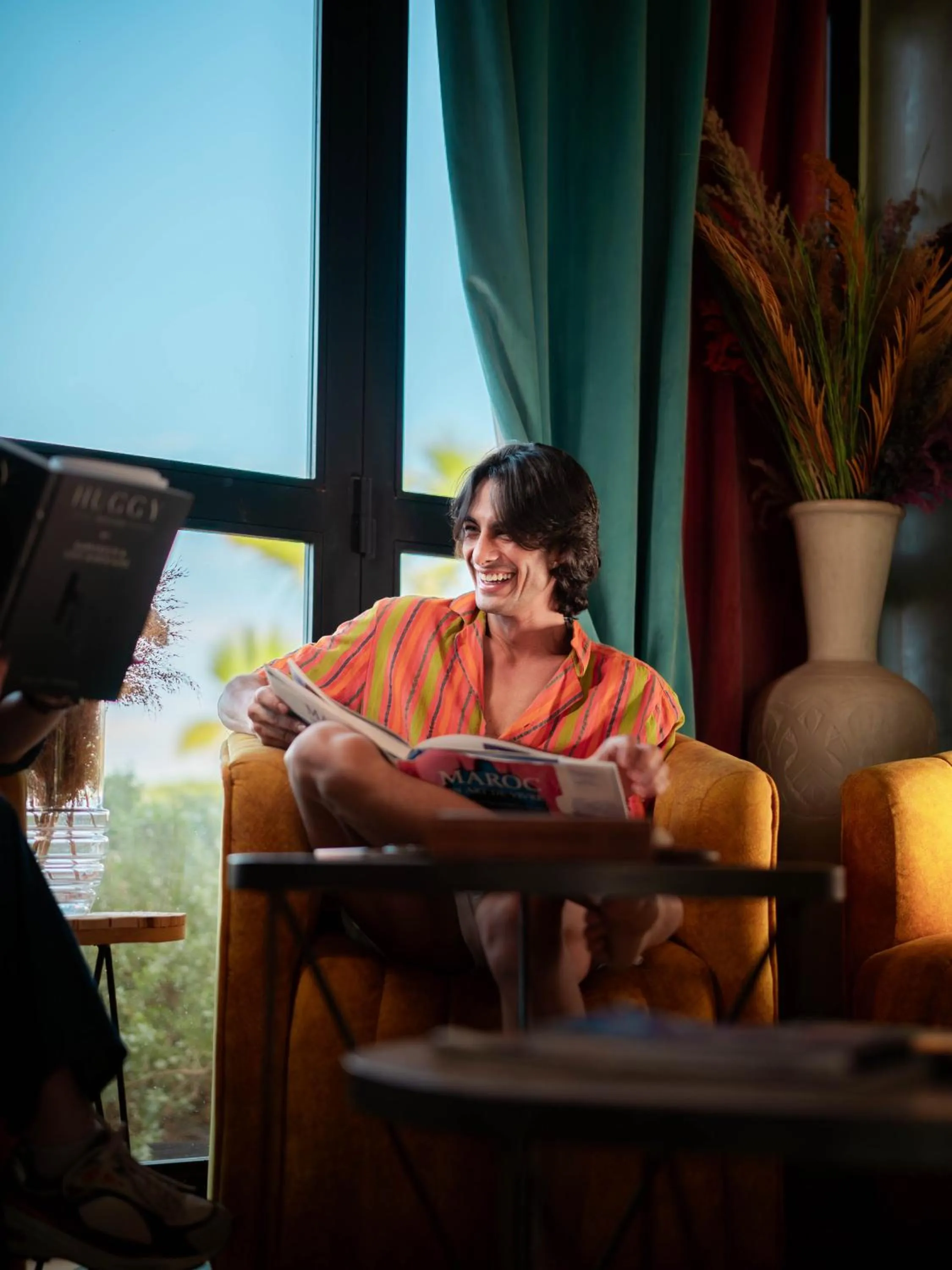 Seating area in Maison Daouia