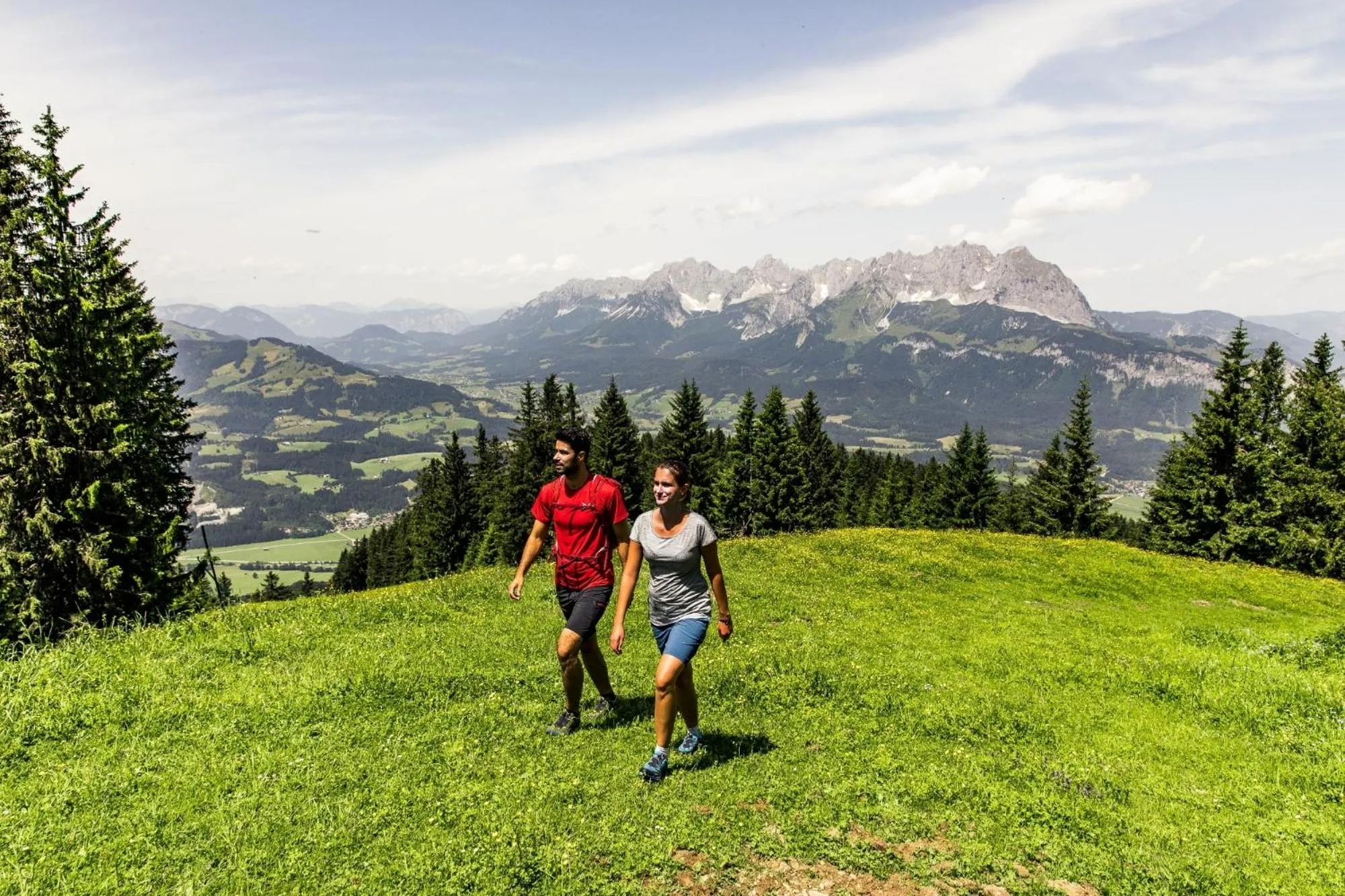 Hiking in Hotel Crystal - KitzHorn Suites