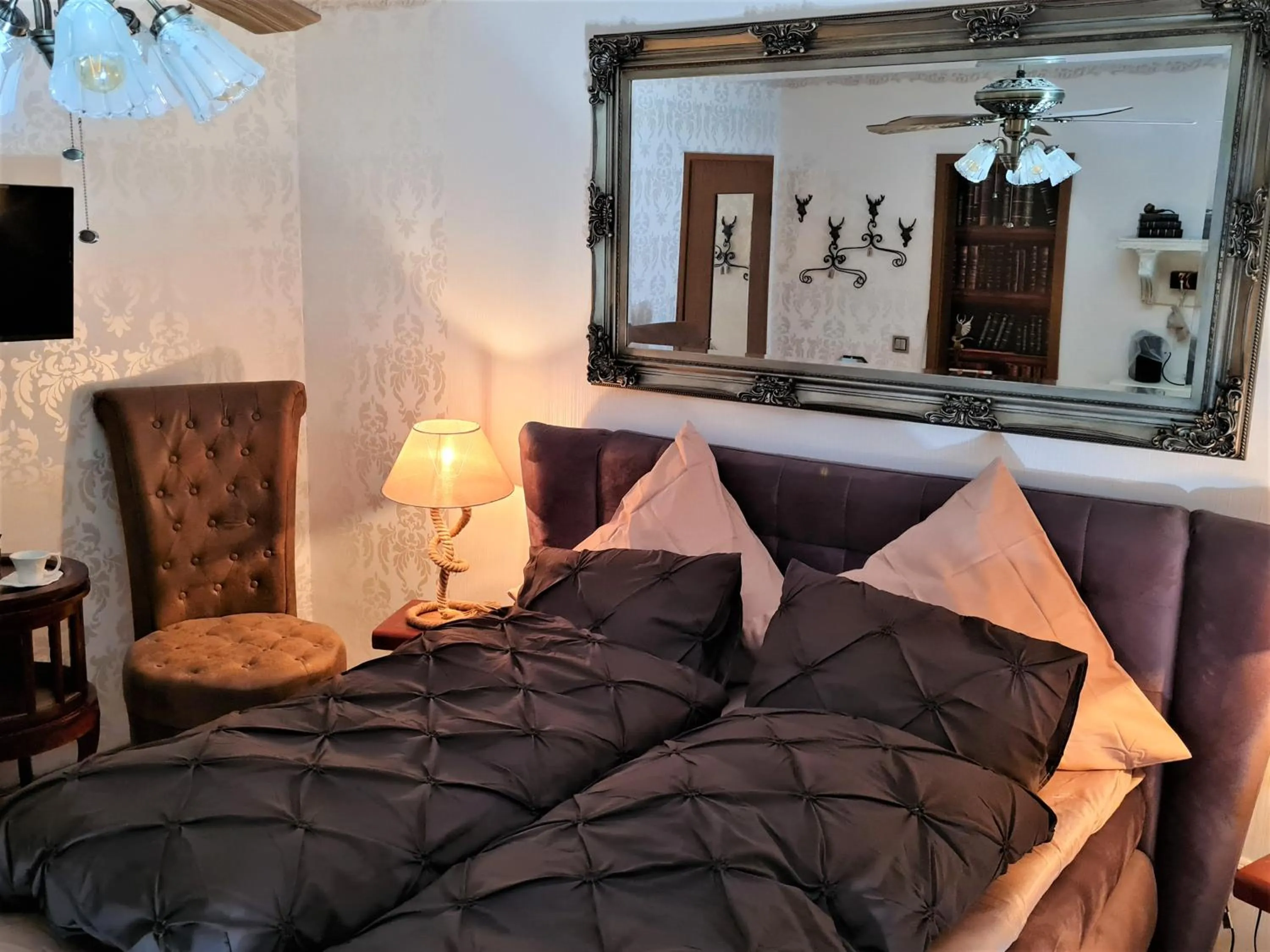 Bed in Gasthaus Paula