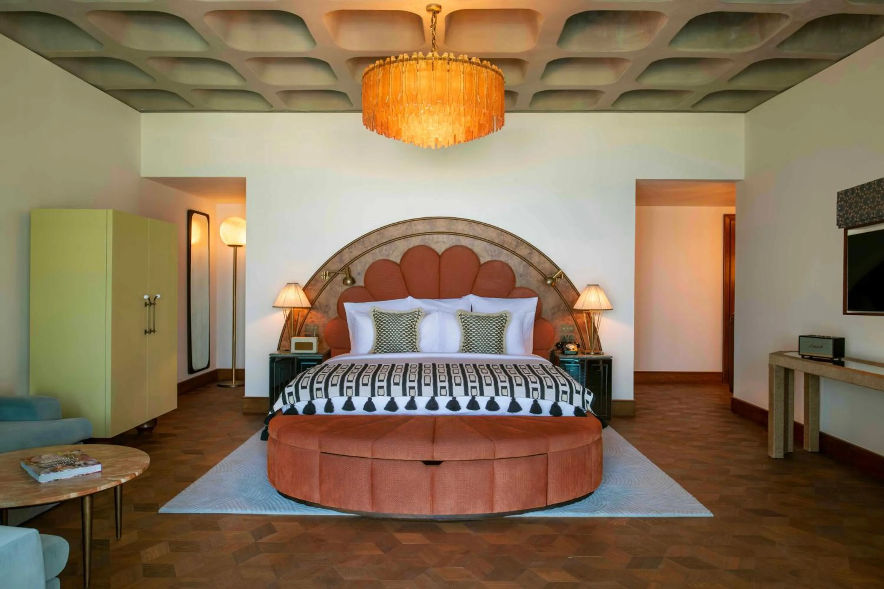 Bedroom, Bed in The Ned Doha