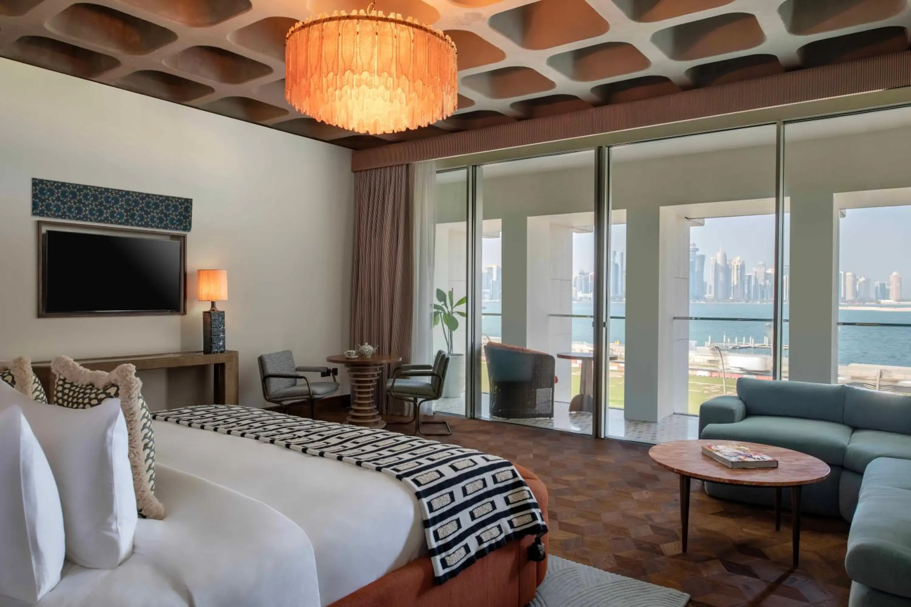 Photo of the whole room, Bed in The Ned Doha Photo of the whole room, Bed in The Ned Doha