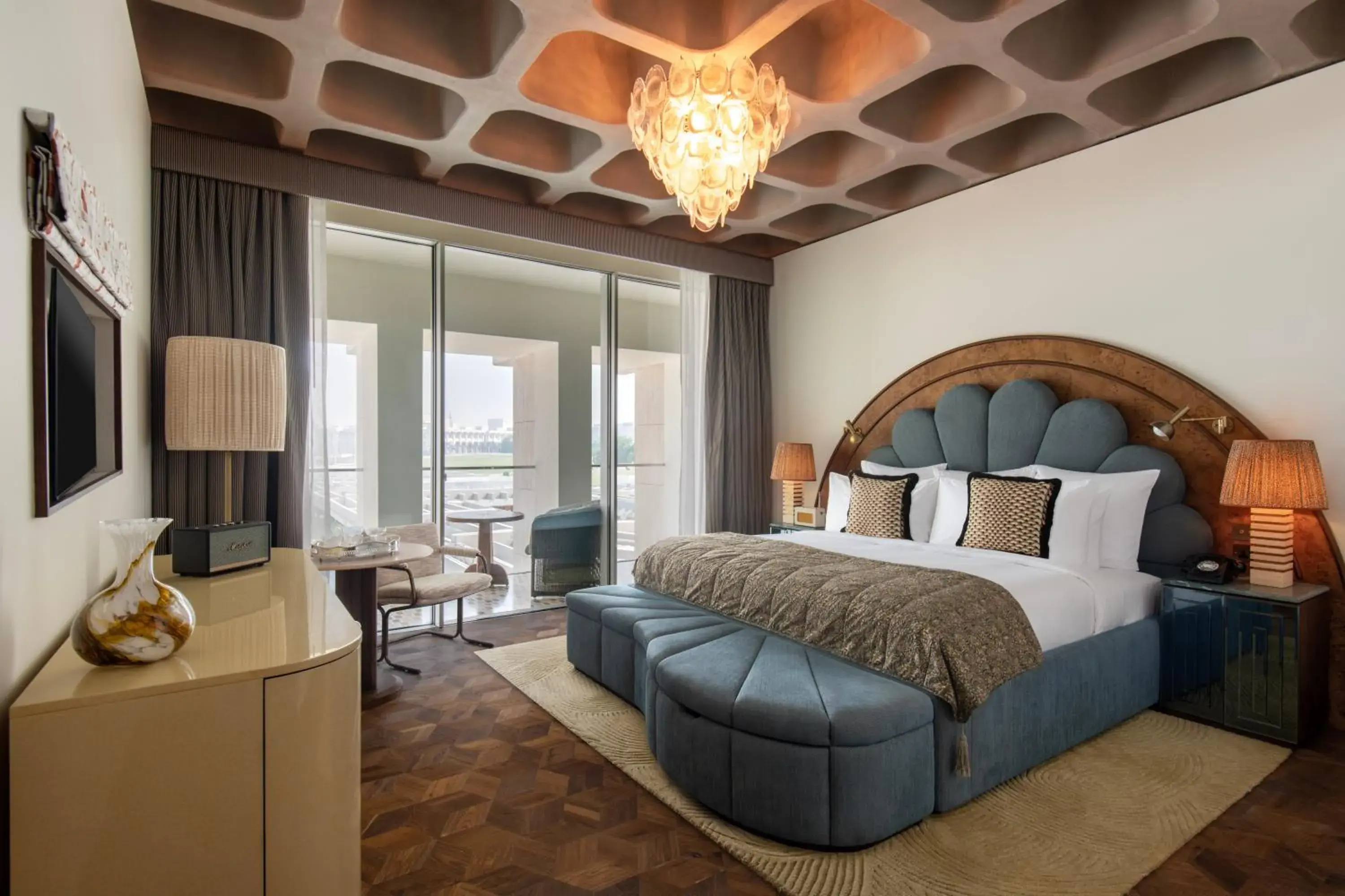 Bed in The Ned Doha Bed in The Ned Doha