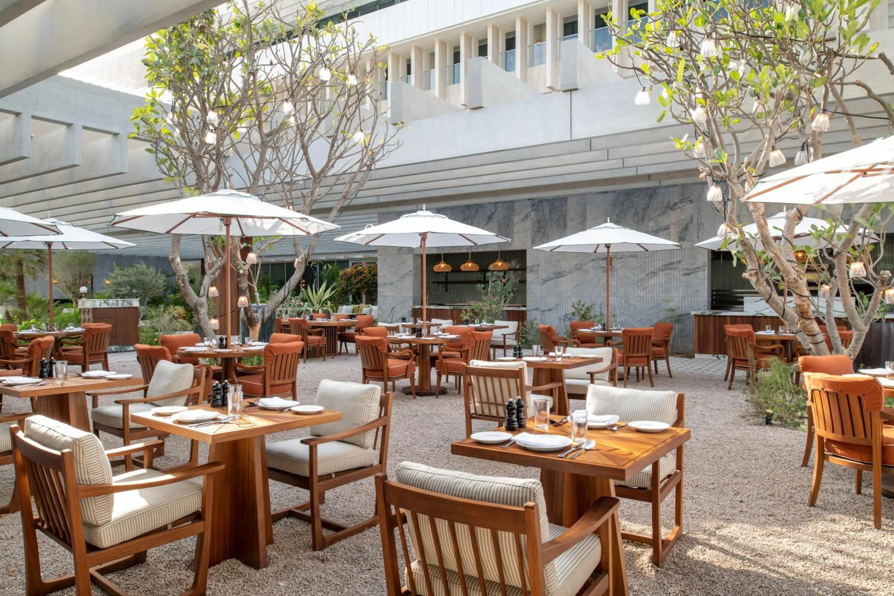 Restaurant/places to eat in The Ned Doha