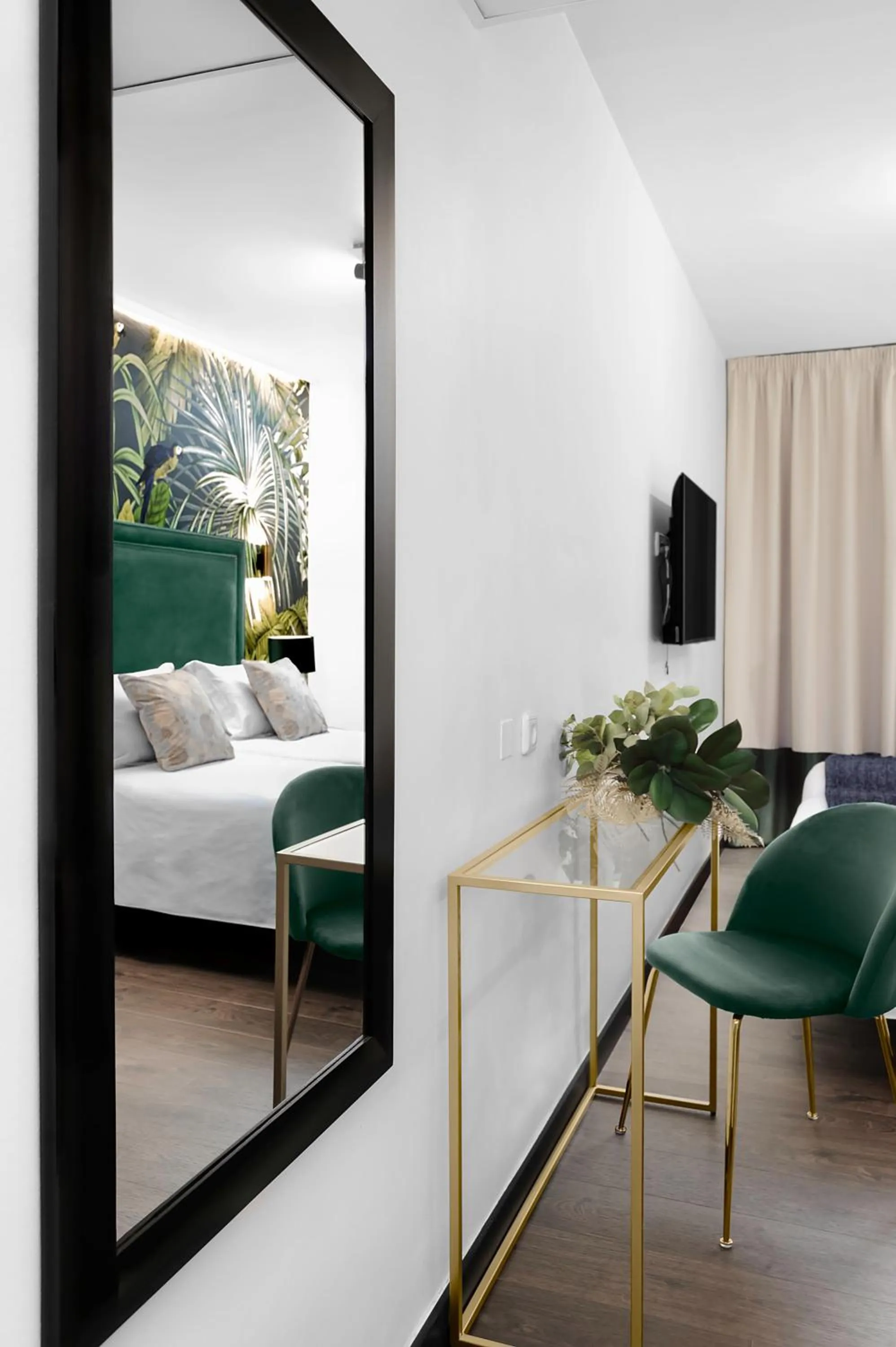 Decorative detail, Bed in Hotel Los Girasoles by Maxi Hoteles